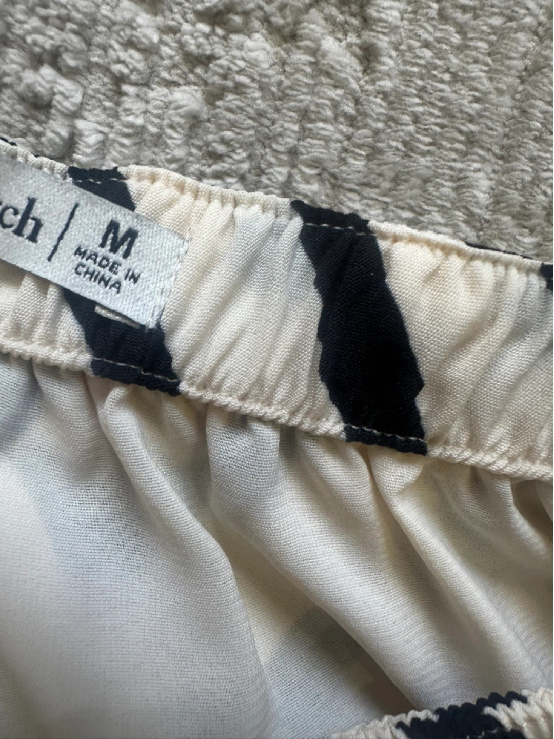 Abercrombie & Fitch Striped Skirt - Size M - photo 2