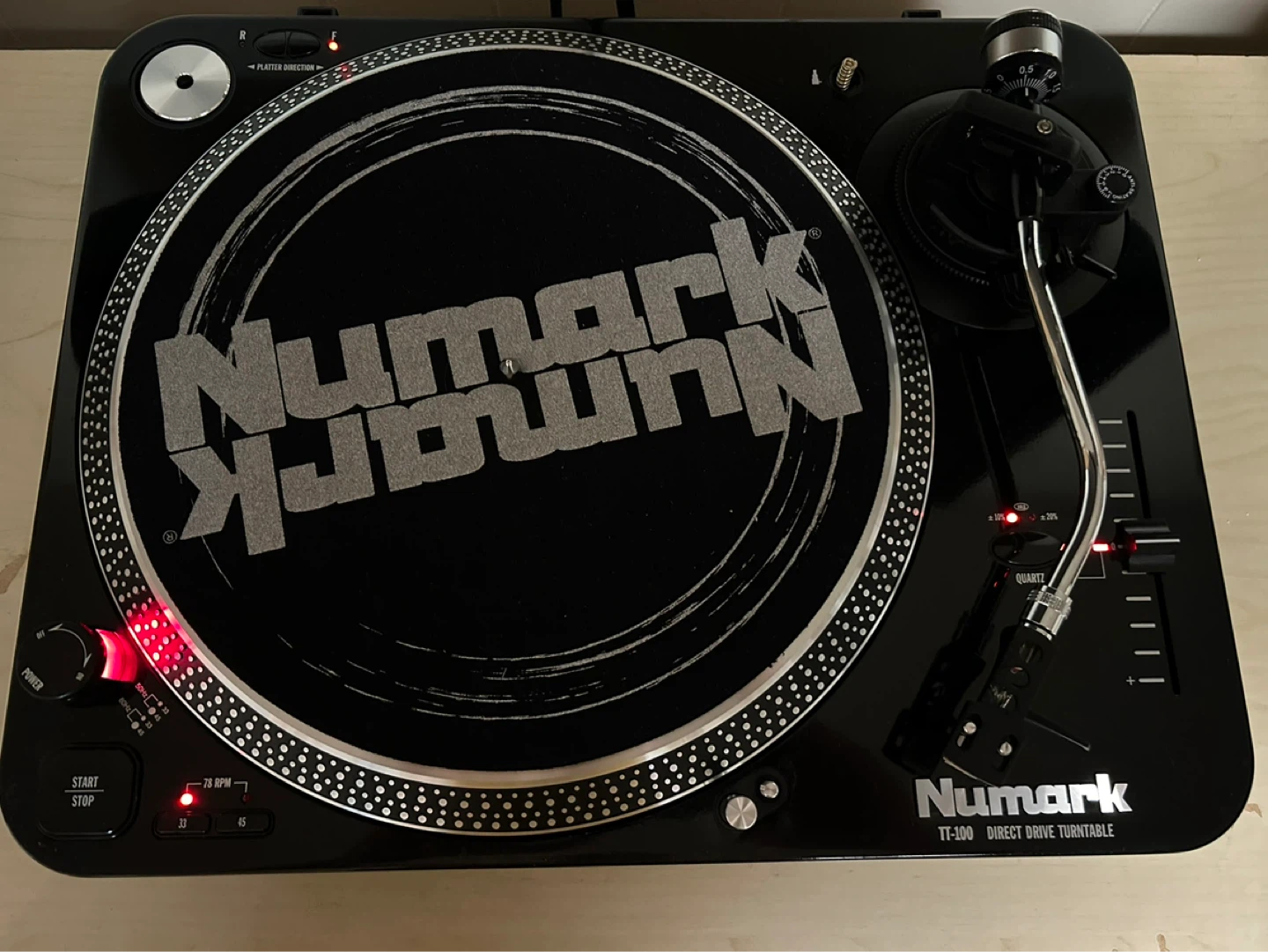 Numark tt-100 turntable - photo 3