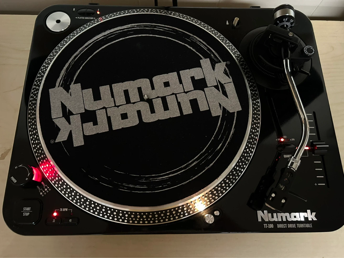 Numark tt-100 turntable - photo 2