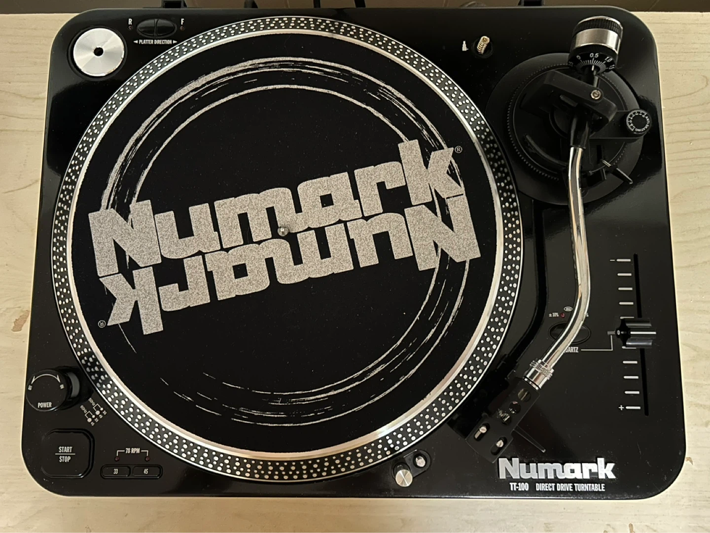 Numark tt-100 turntable - photo 4