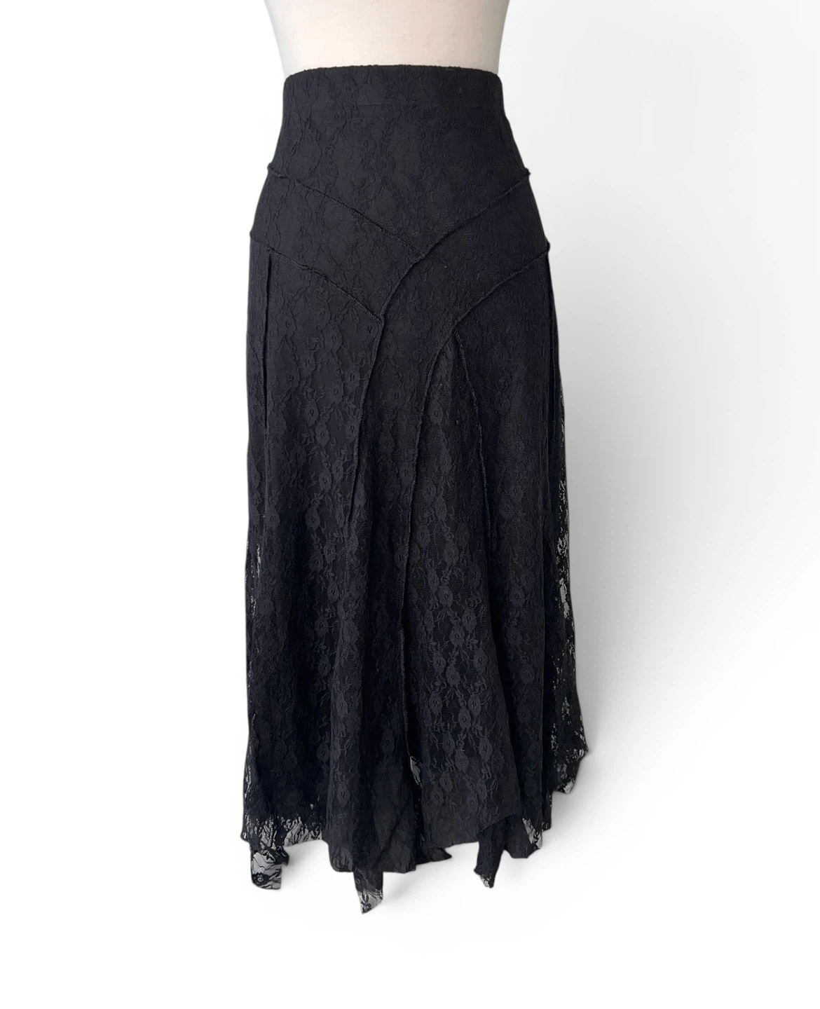 Black Lace Skirt (size large)