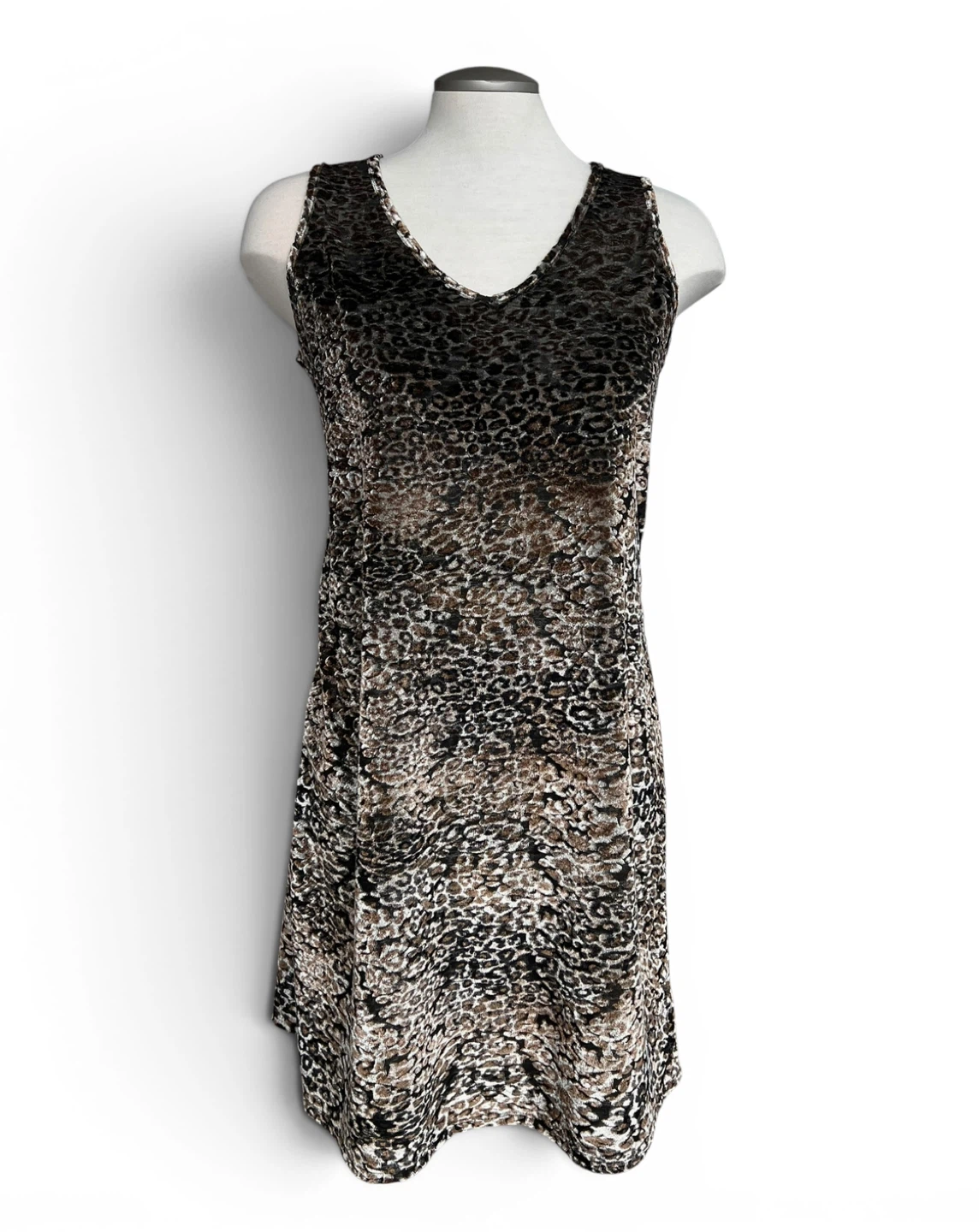 Velvet Leopard Dress (Medium) - photo 3
