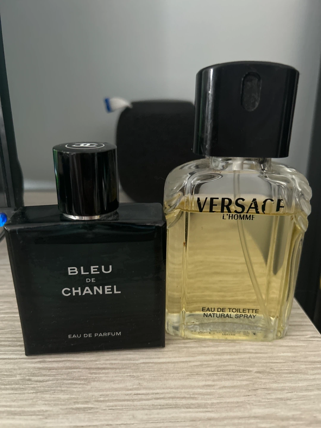 Chanel Bleu de & Versace