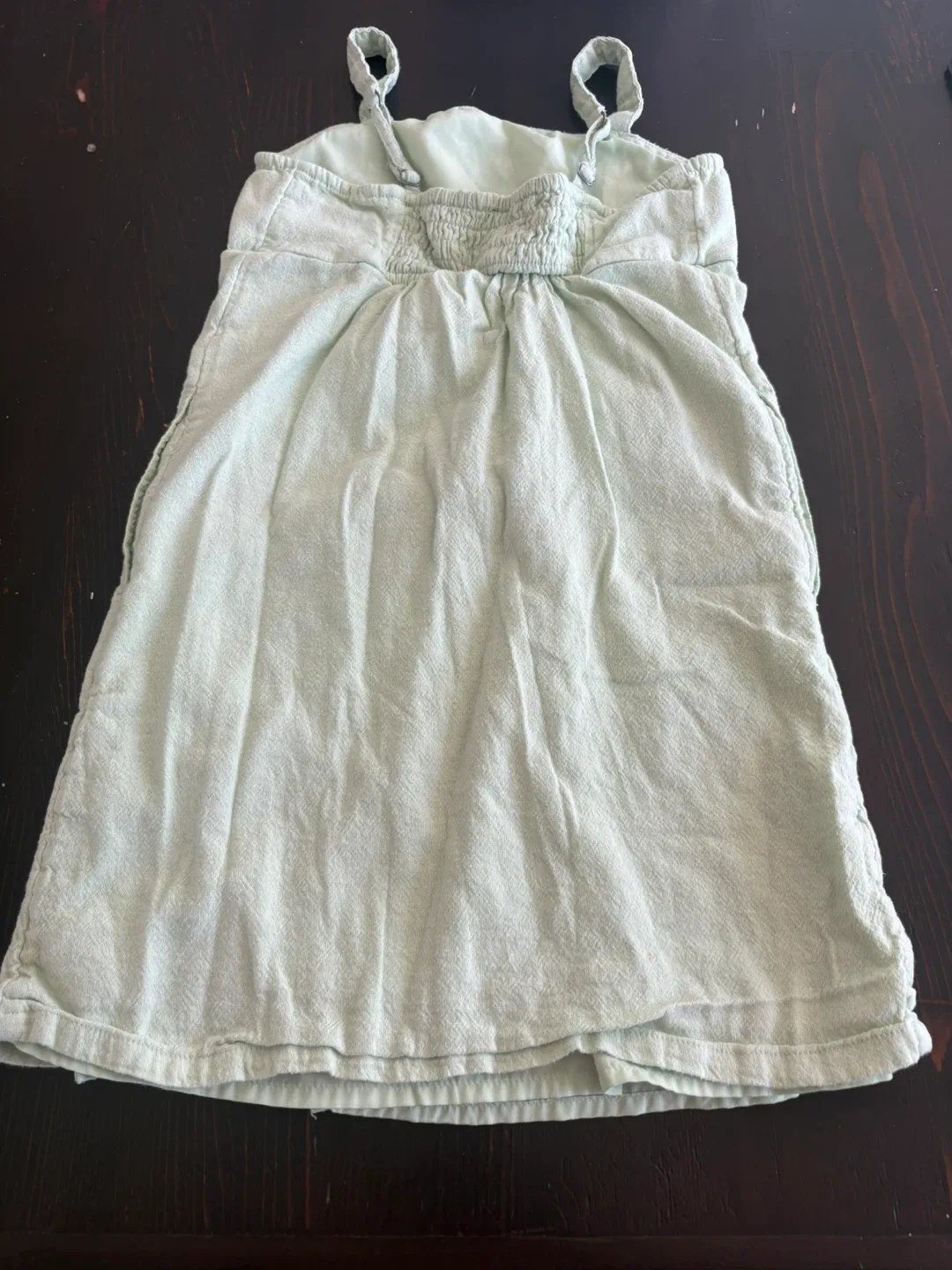 Abercrombie Kids Light Green Smocked Dress Size 9/10 - photo 3