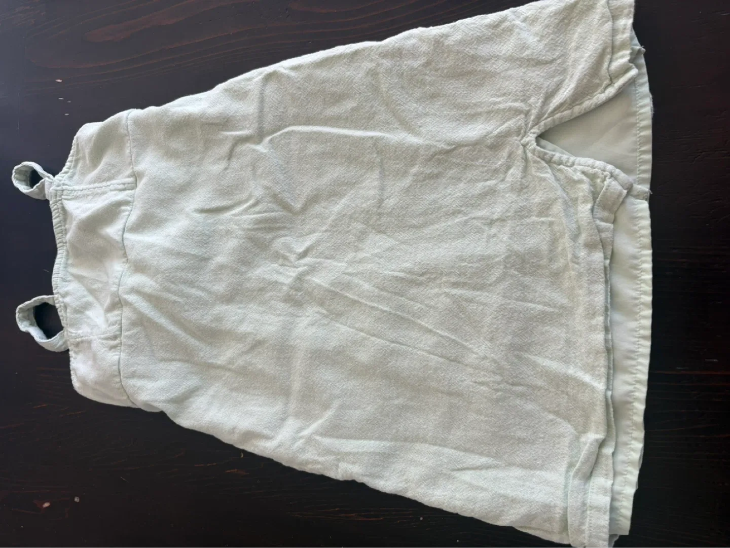 Abercrombie Kids Light Green Smocked Dress Size 9/10