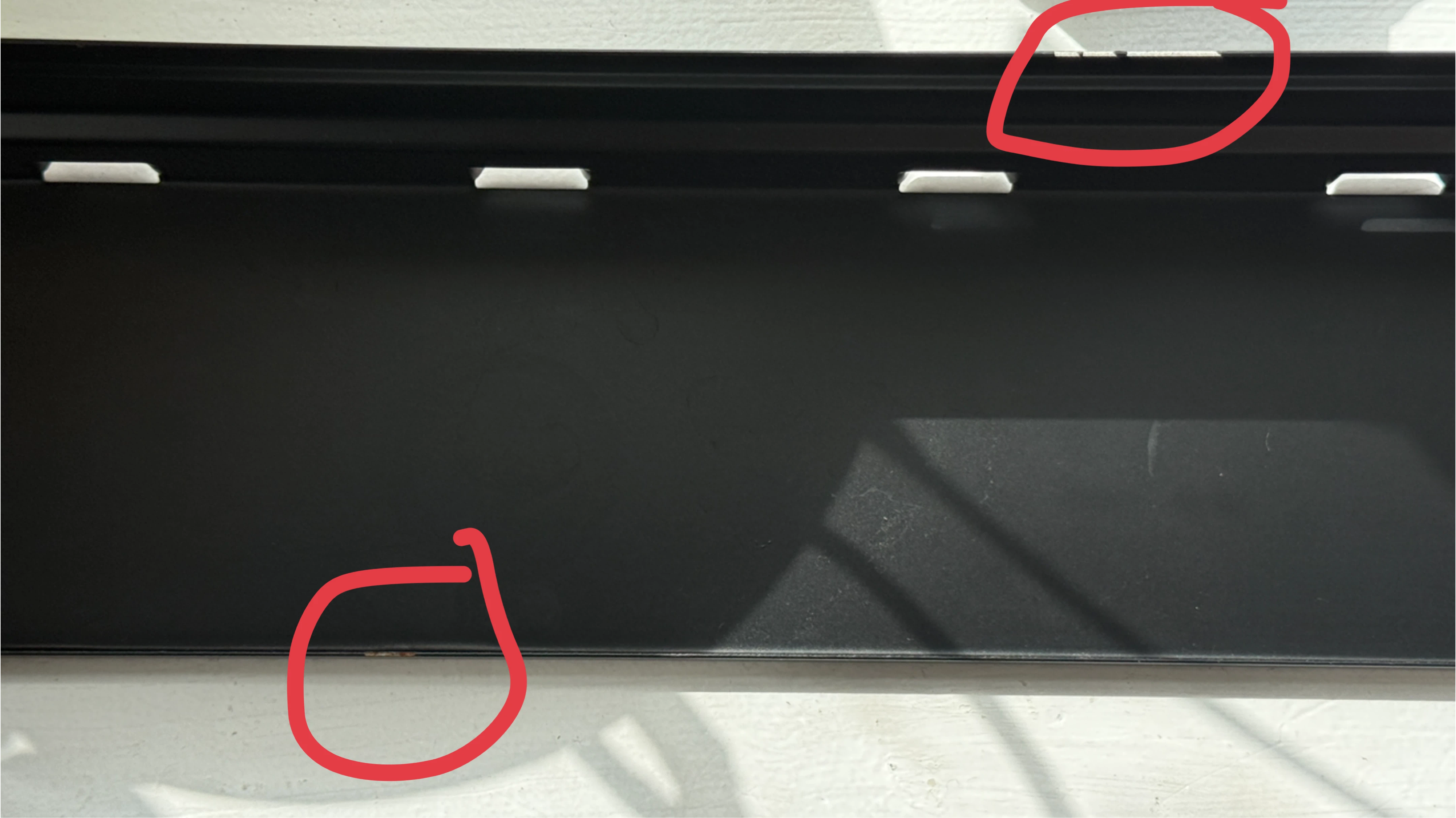 IKEA LILLASJÖN Wall Shelf with 5 Hooks - Black - photo 3