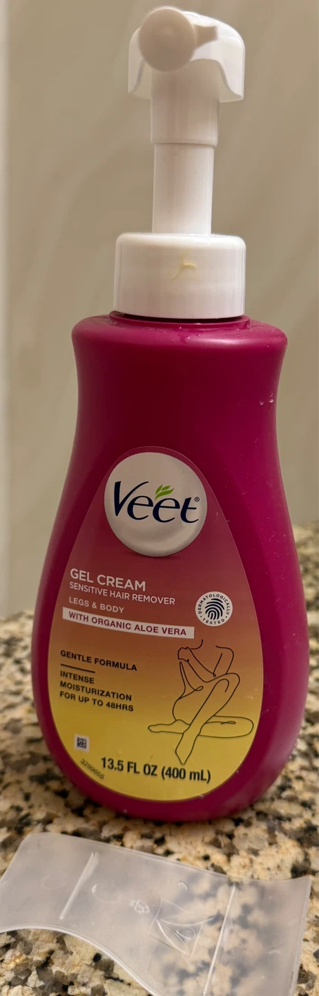 Veet Gel Cream Sensitive Hair Remover with Aloe Vera 13.5 oz