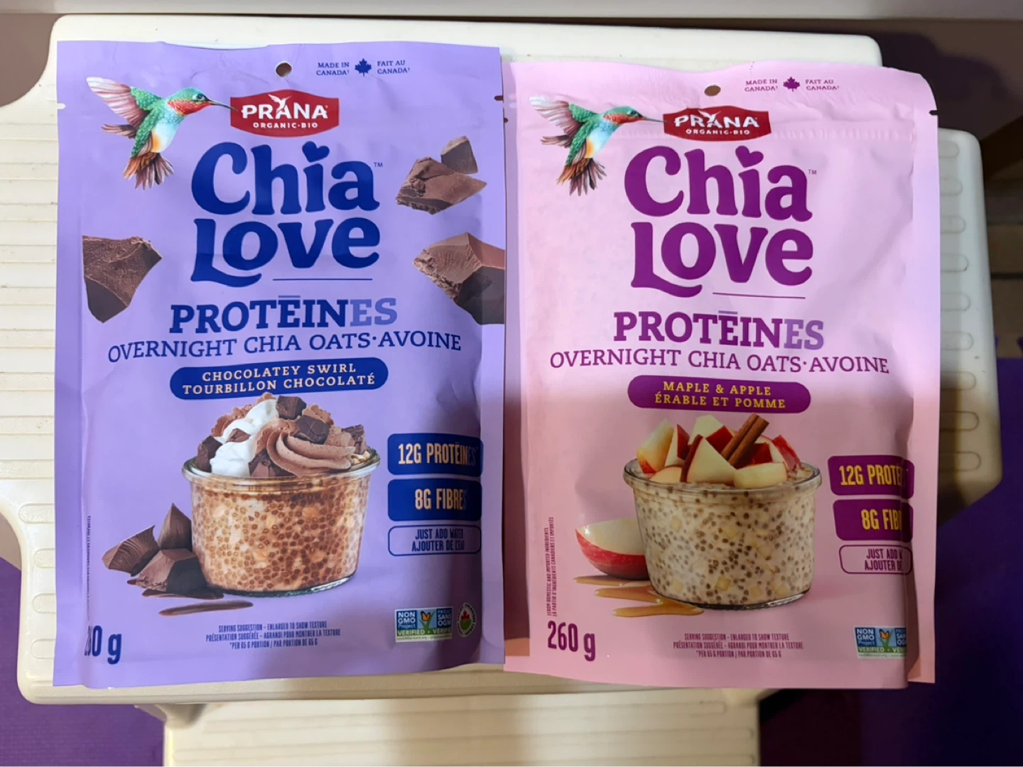 Prana Organic Chia Love Protein Overnight Oats