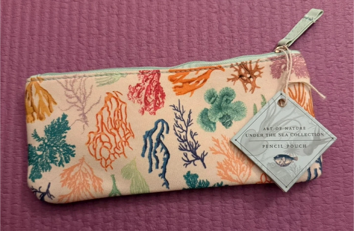 Art of Nature Under the Sea Collection Pencil Pouch