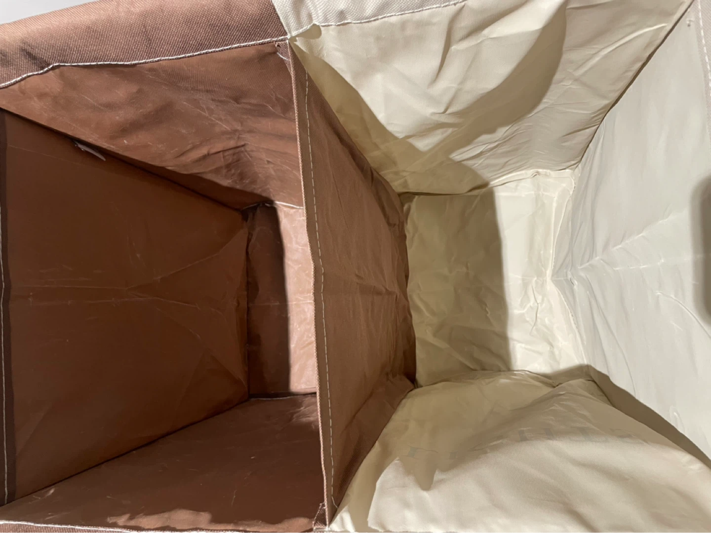 Laundry Bag 2 Sections With Aluminum X-Frame Foldable - photo 4
