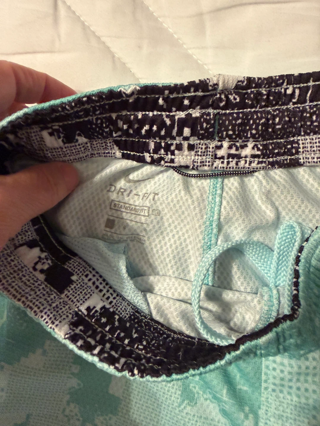 Nike Dri-FIT Basketball Shorts - Teal/Pink Camo - photo 4