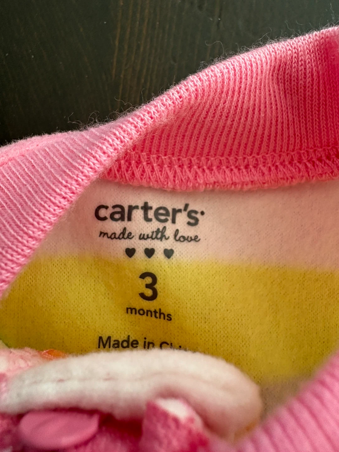 New Carter's Baby Girls' Striped Fleece Sleepsuit - 3 Months - photo 4