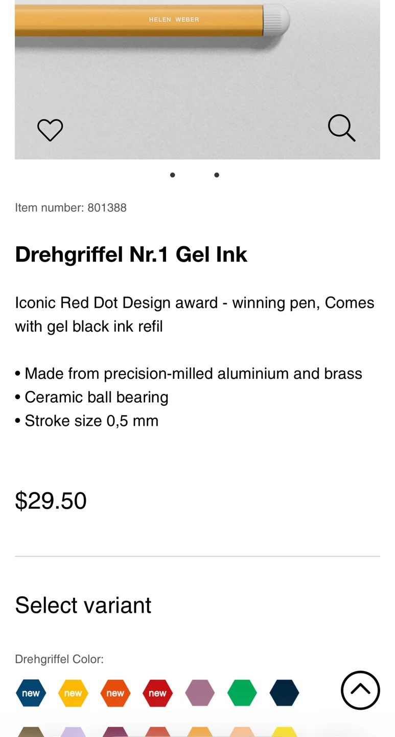LEUCHTTURM1917 Drehgiffel Nr.1 Refillable Gel Ink Pen - photo 4