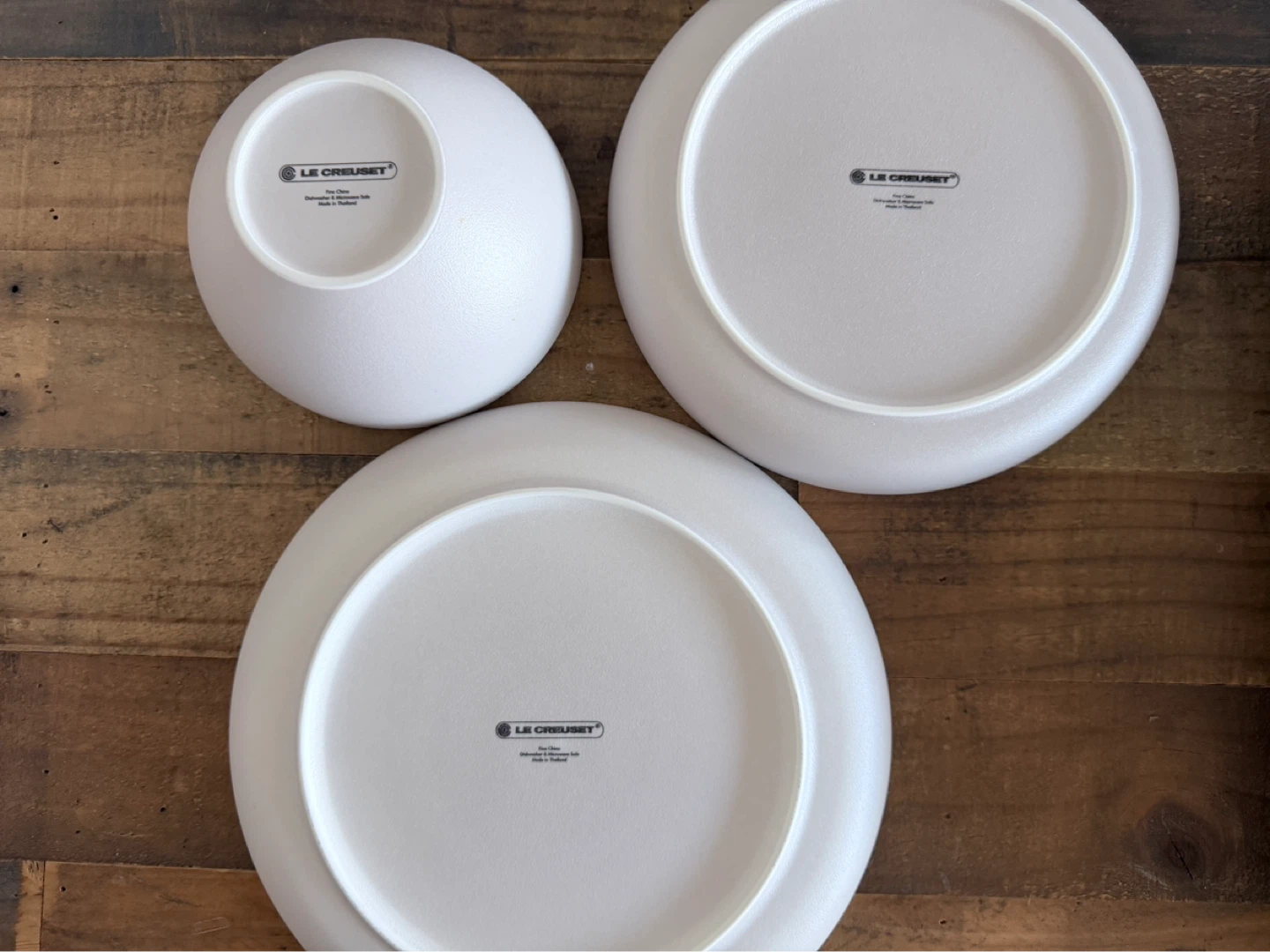 Le Creuset Stoneware Bowls and Plates Set - photo 2