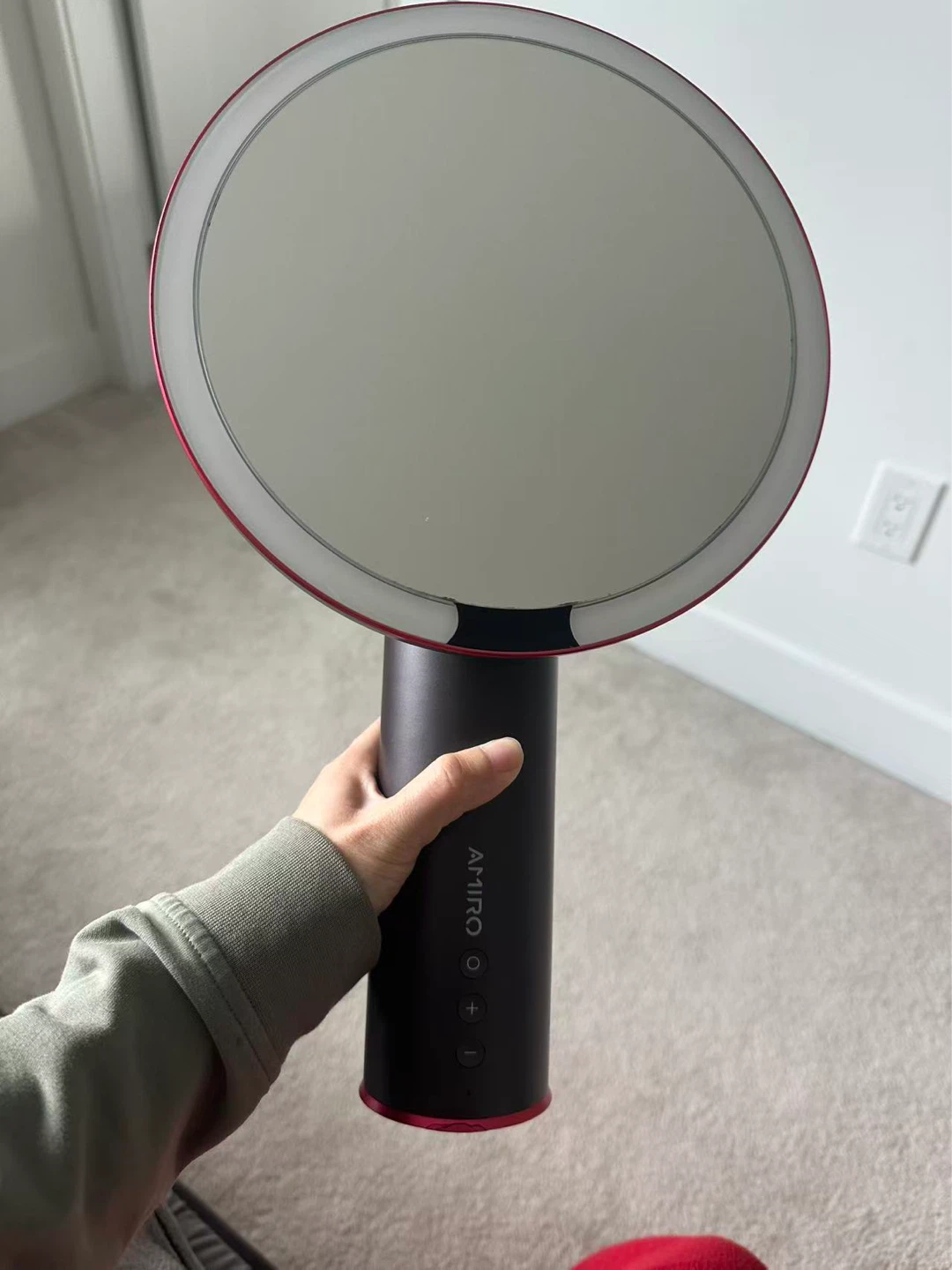 AMIRO Rechargeable LED Makeup Mirror