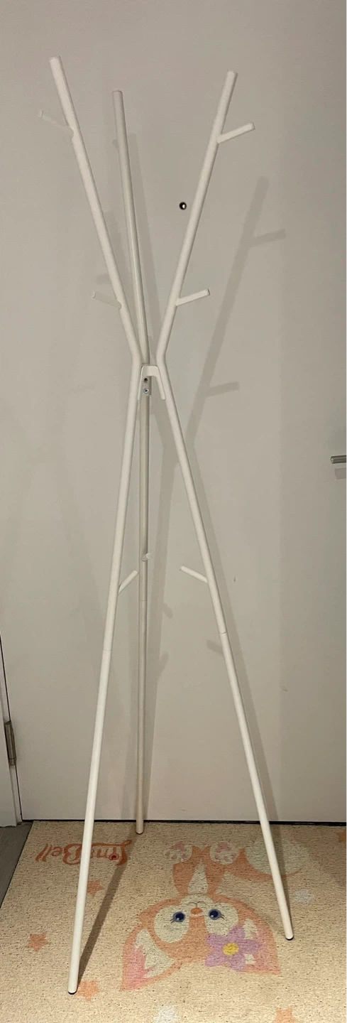 IKEA EKRAR Hat and Coat Stand White 169 cm - photo 2