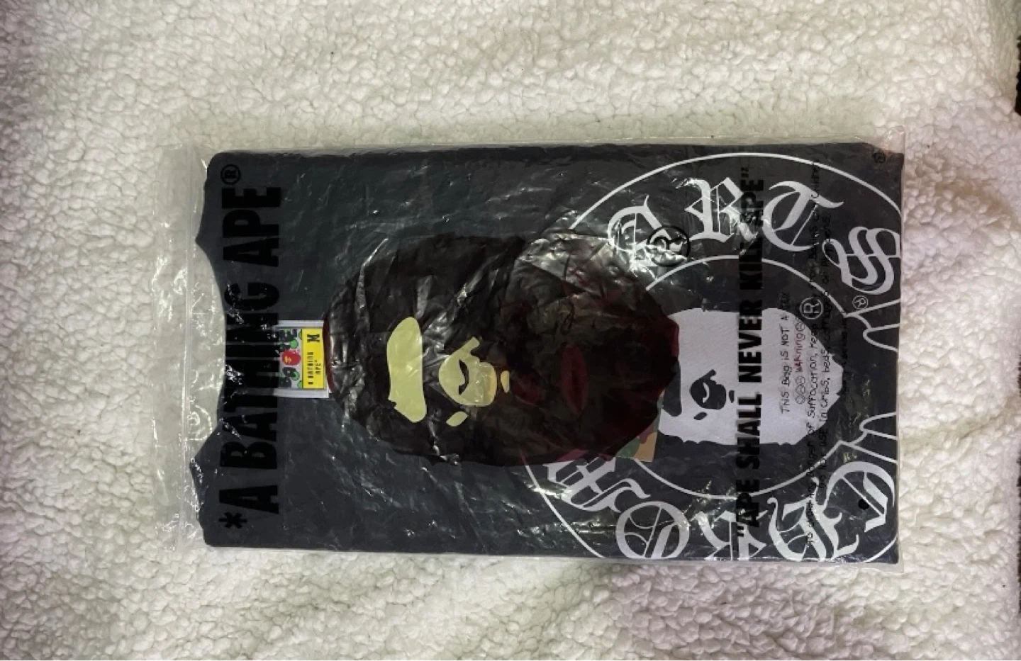 BAPE x Chrome Hearts Baby Milo T-Shirt Black - photo 3