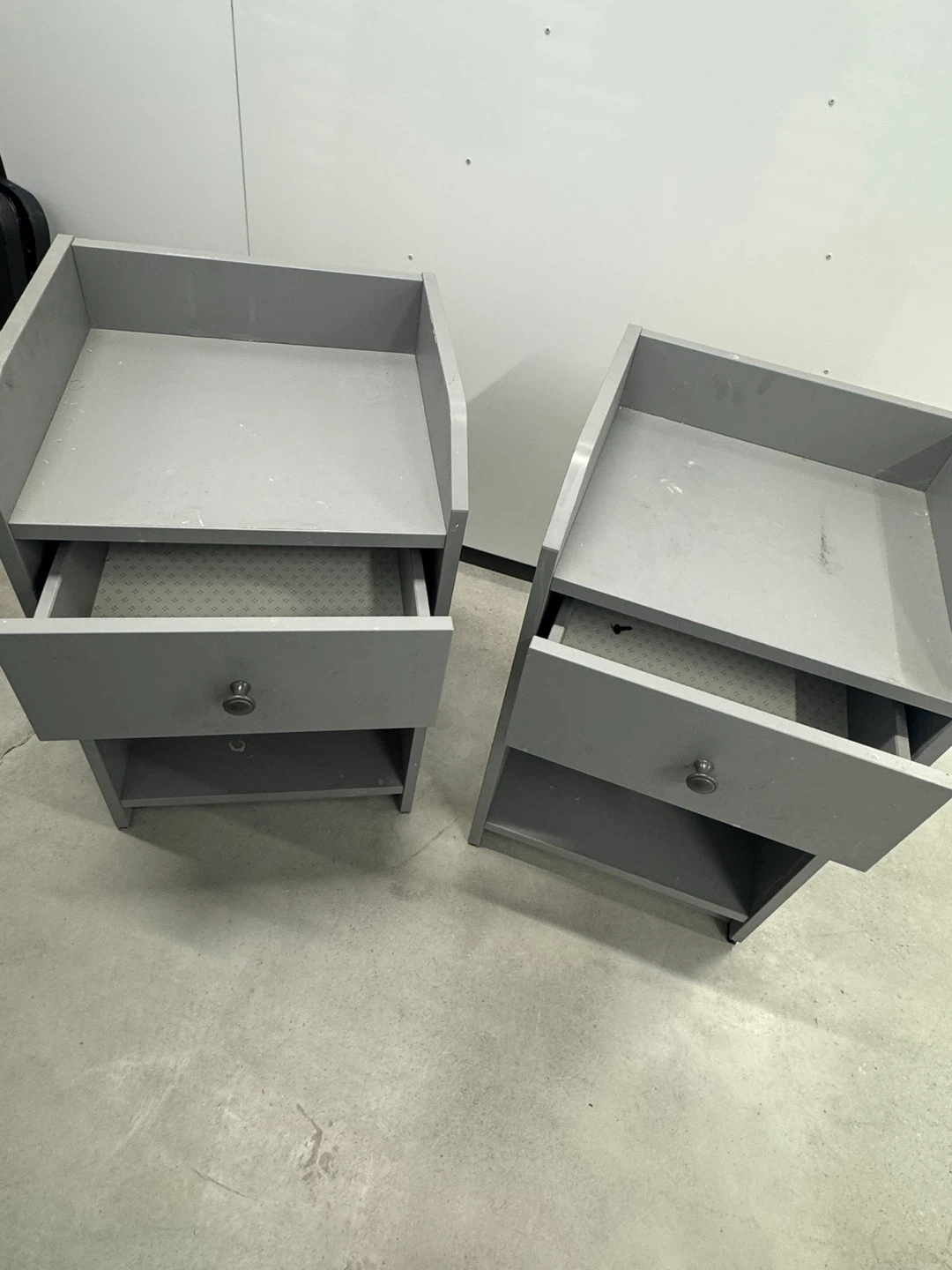 Grey Nightstands (Set of 2) - photo 2