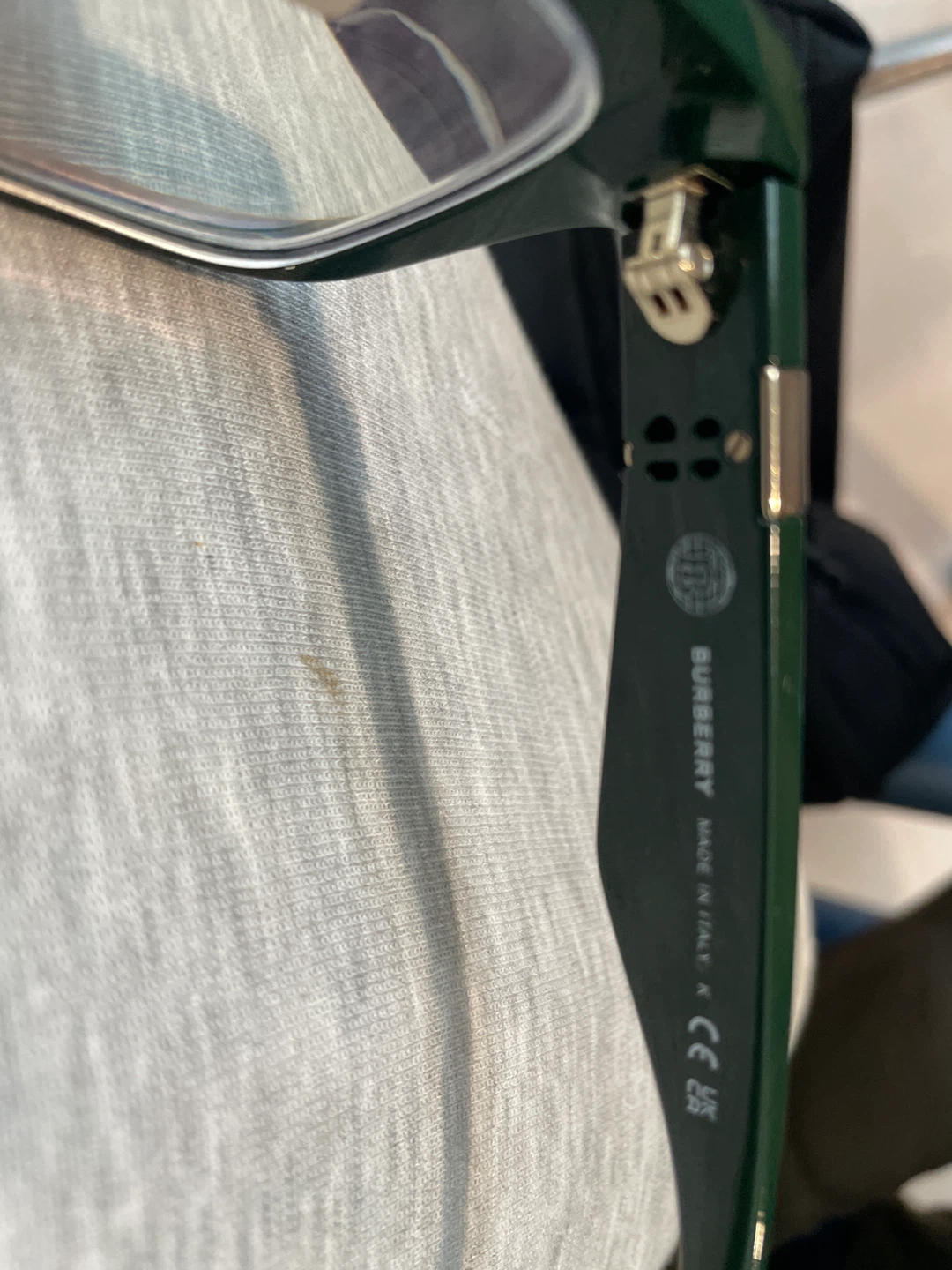 Burberry Green Acetate Eyeglasses - photo 2