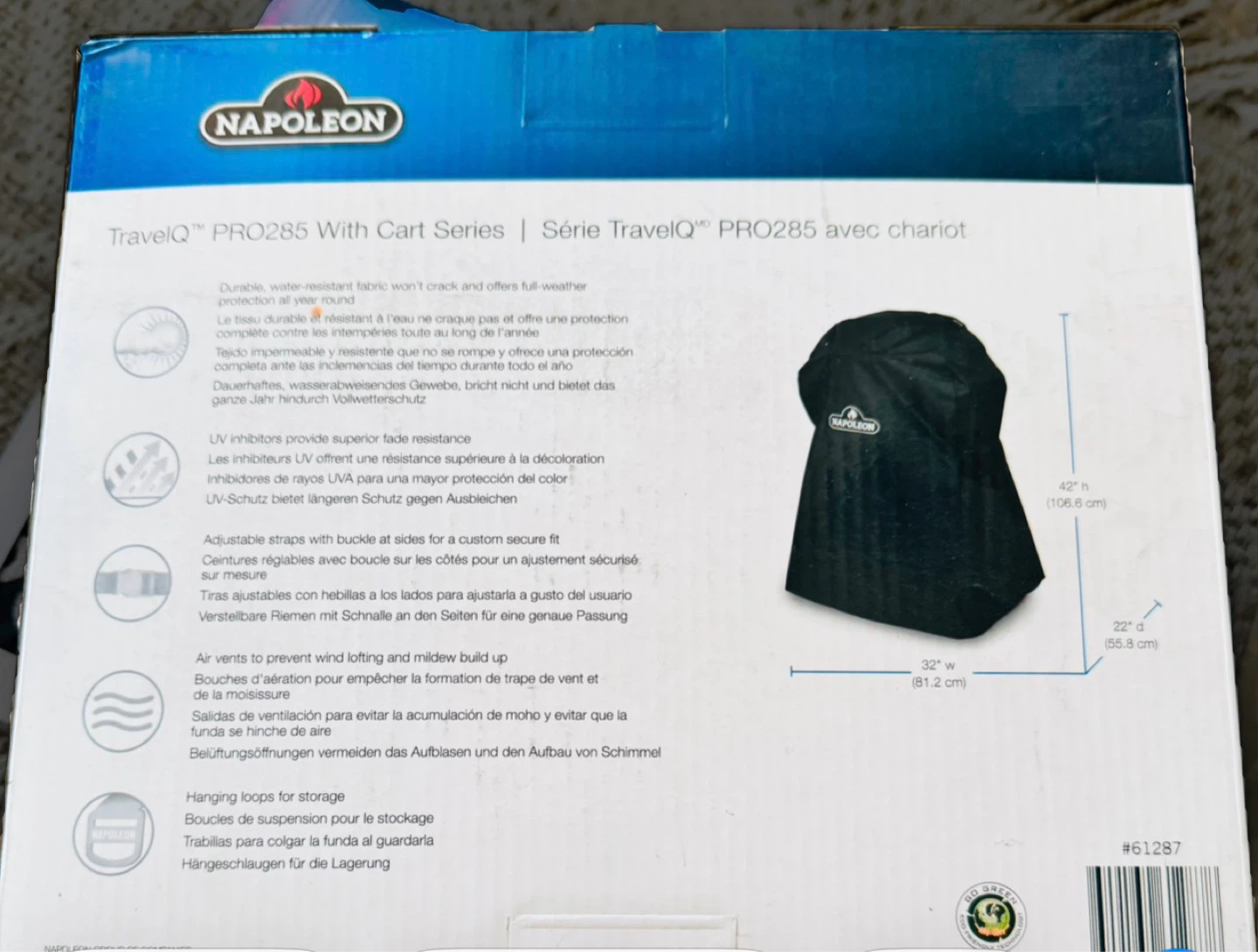 Housse de barbecue Napoleon TravelQ™ PRO285 - photo 2