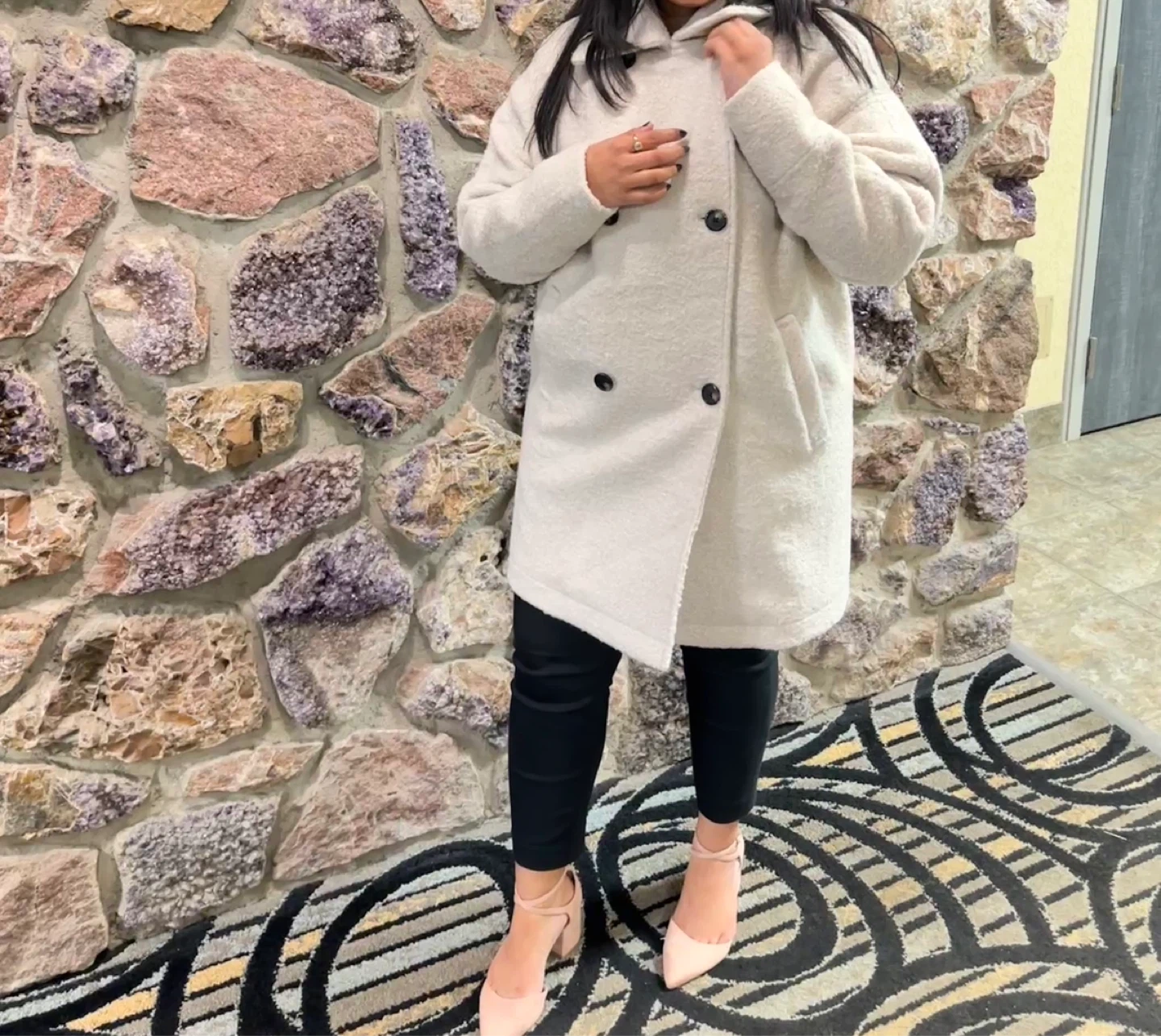 Reitmans- Cream coat