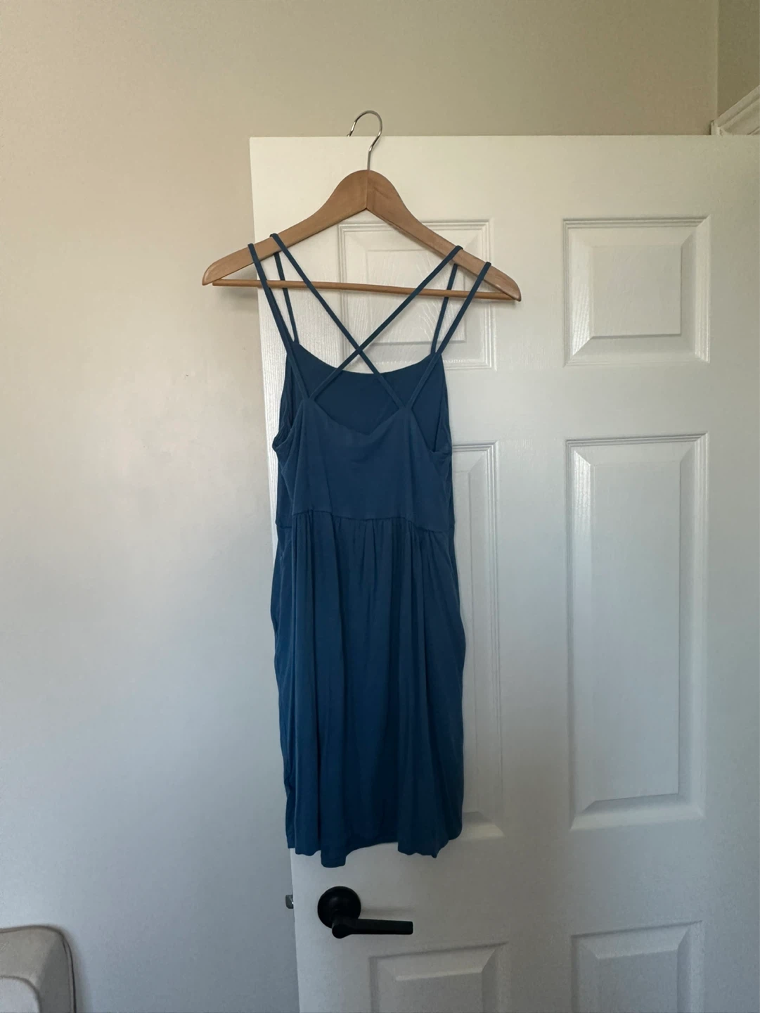 Old Navy Blue Criss-Cross Strap Dress - photo 2