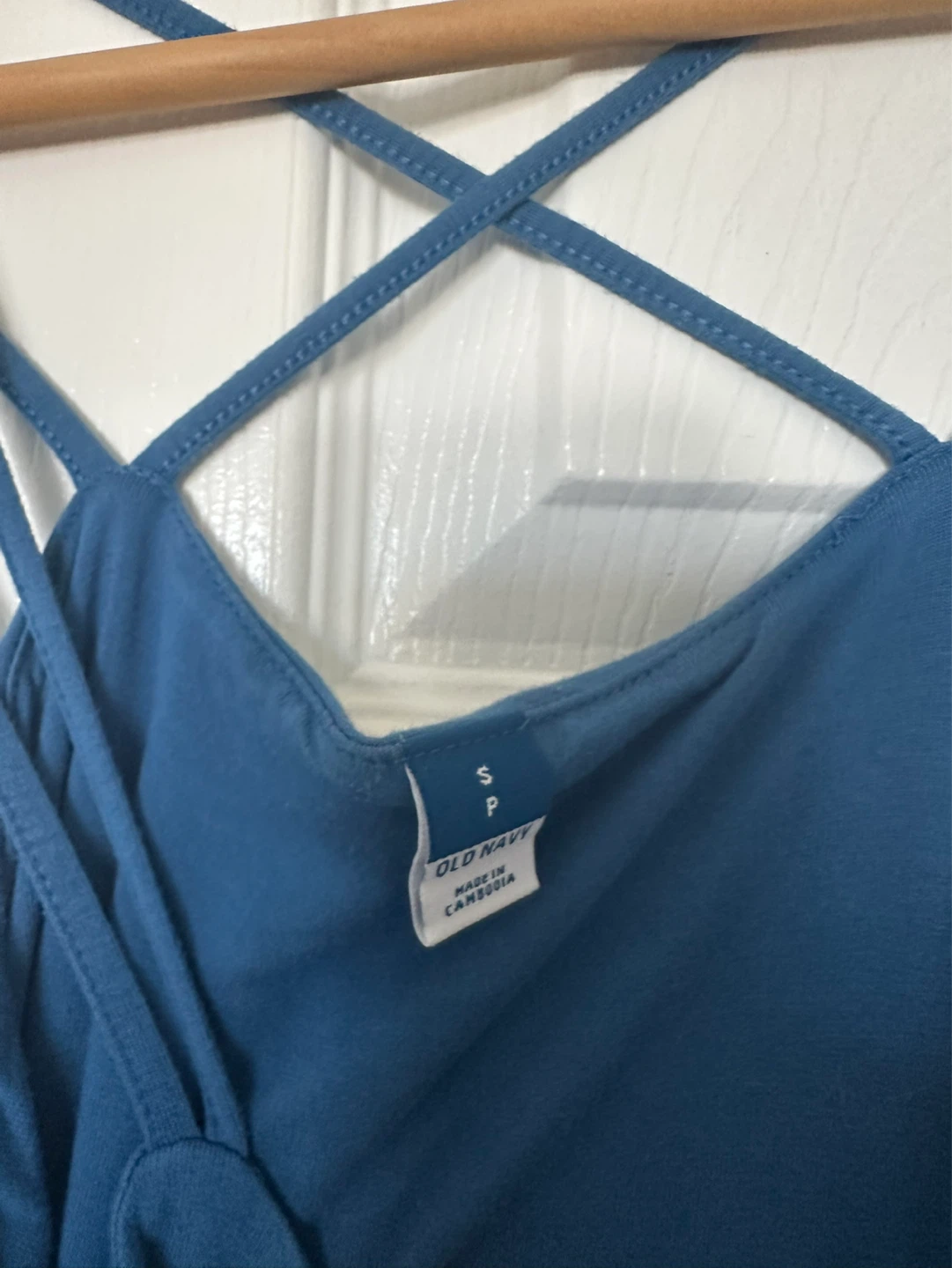 Old Navy Blue Criss-Cross Strap Dress - photo 3