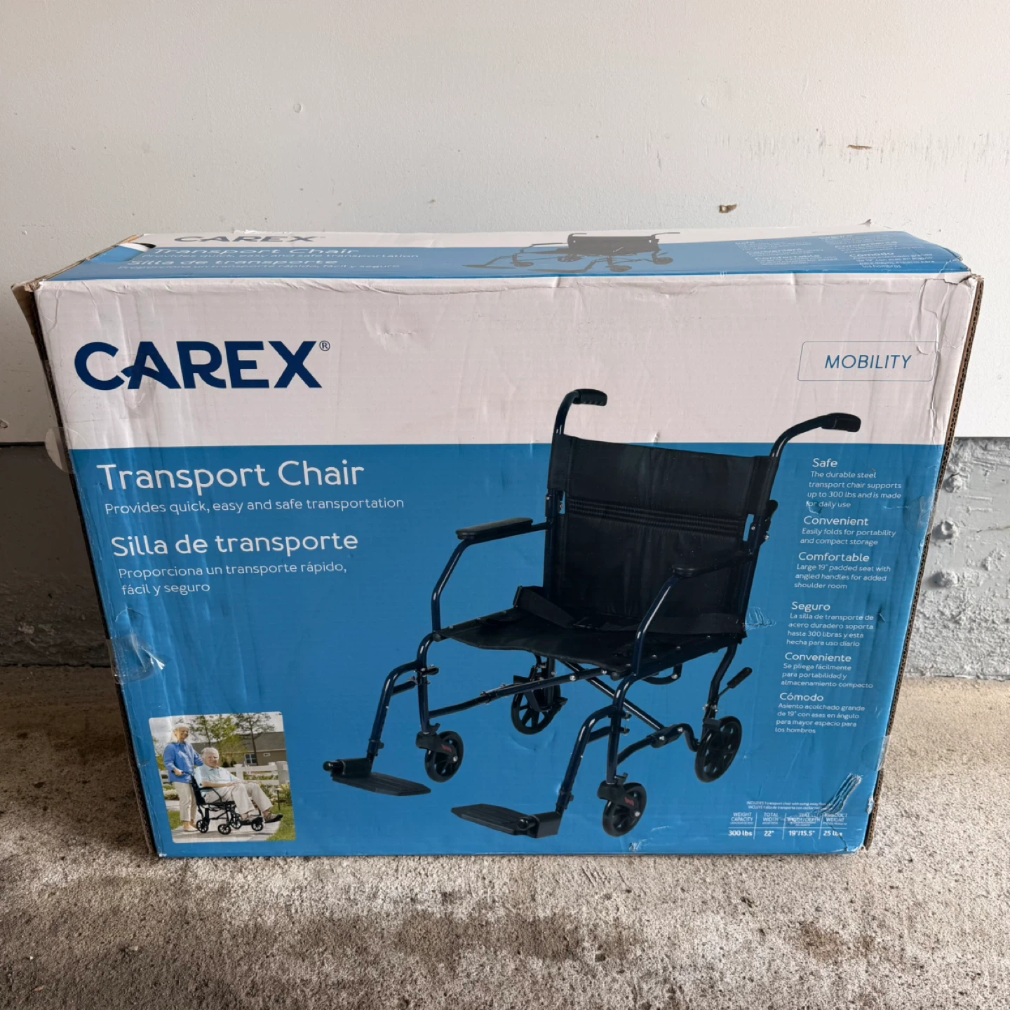 Carex Transport Chair