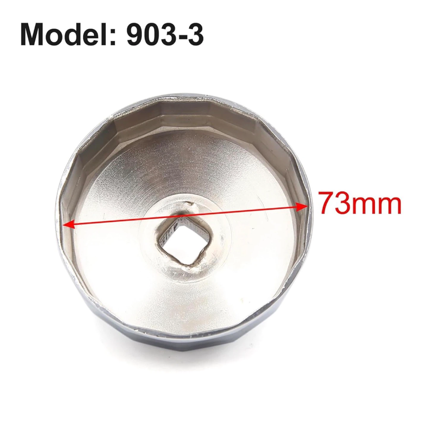 Oil Filter Wrench Cap Socket 73mm 903-3 - photo 2