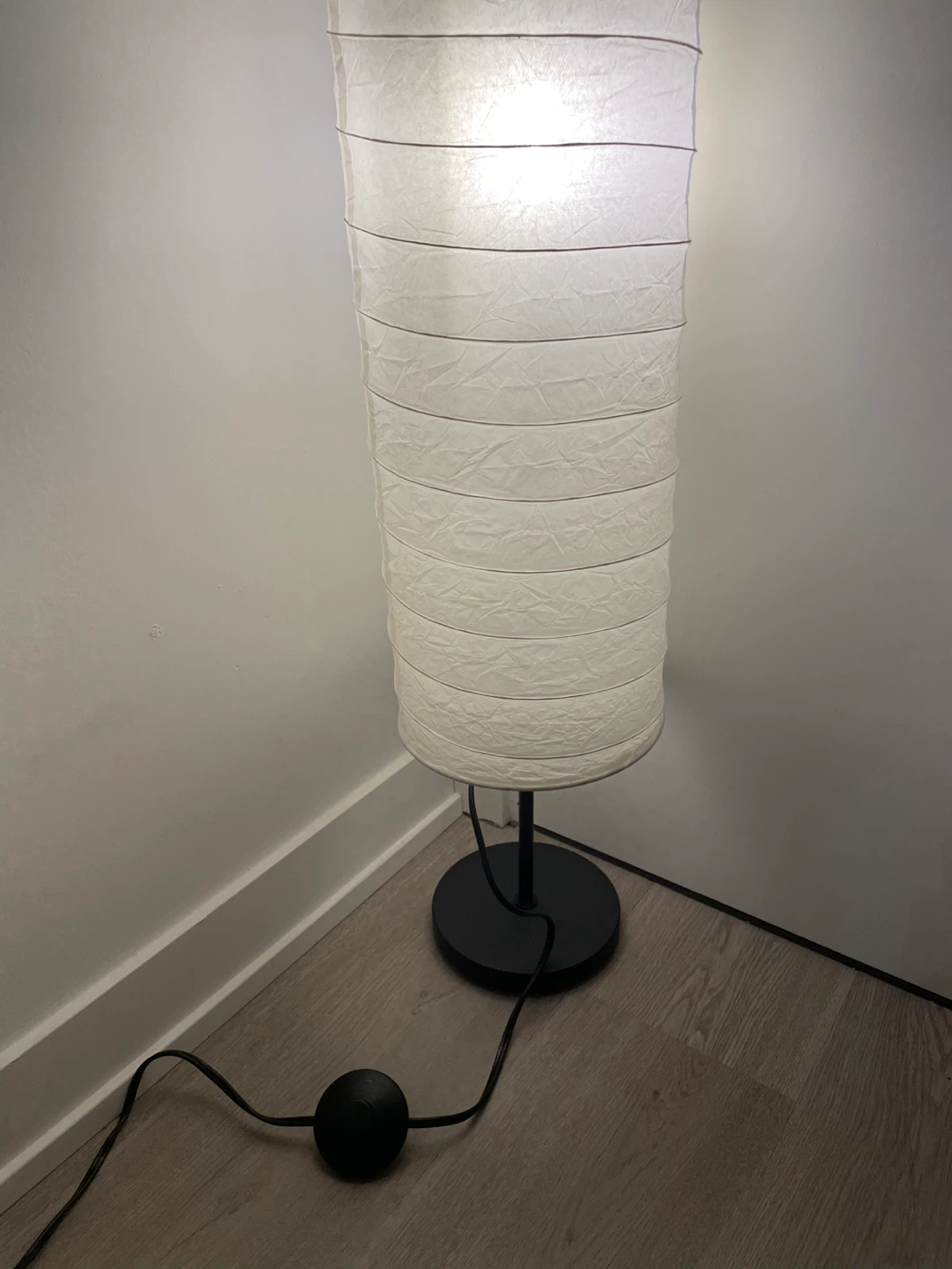IKEA Floor Lamp - White Paper Shade - photo 4