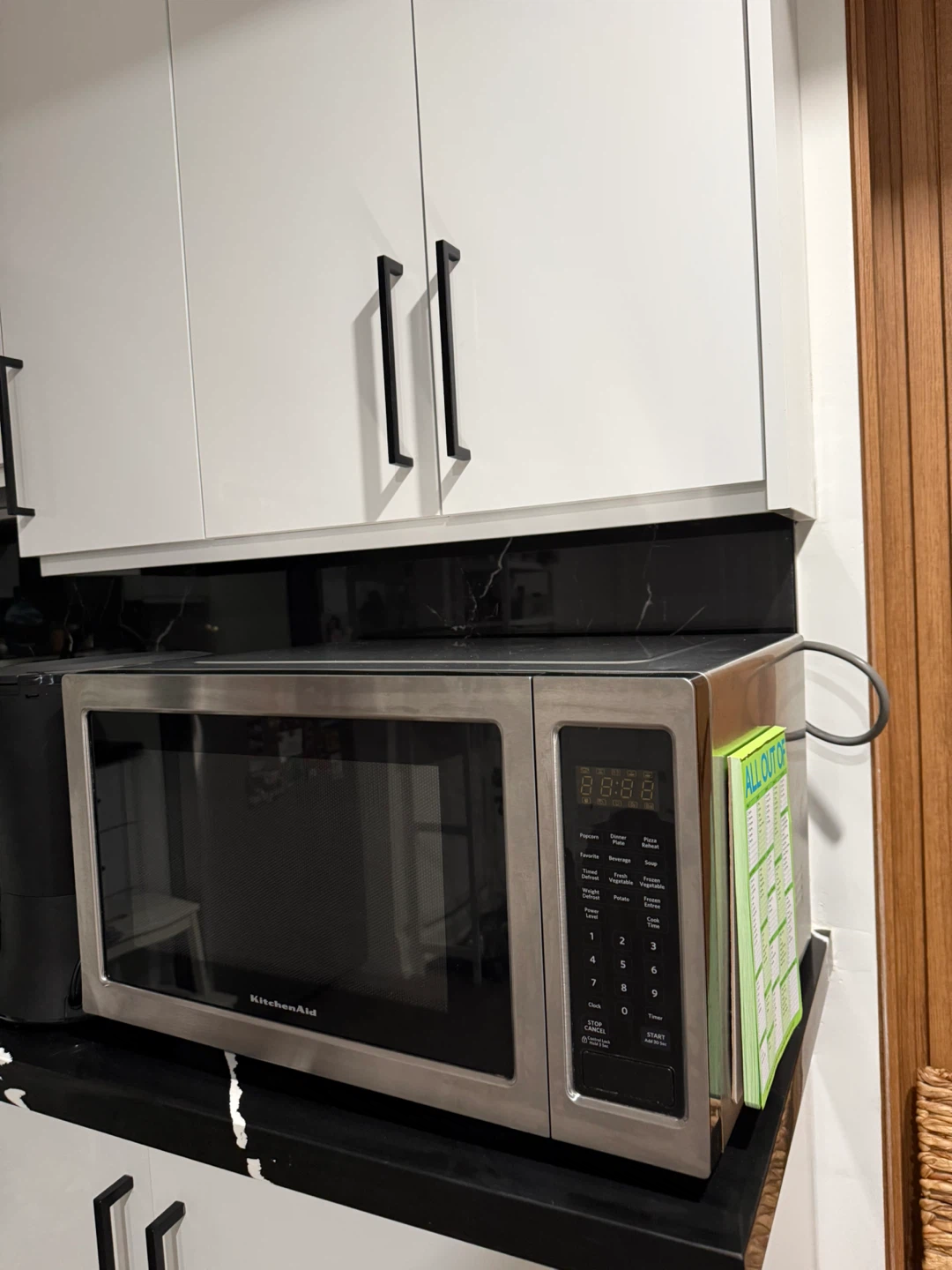 Large KitchenAid 1.6 cu. ft. Countertop Microwave