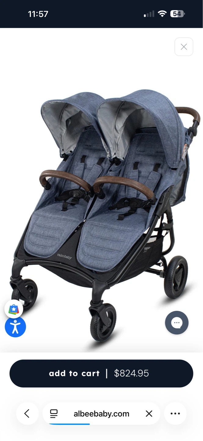 Valco Baby Double Stroller