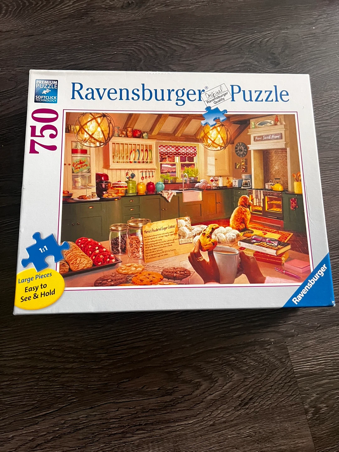Ravensburger "Maria's Powdered Sugar Cookies" 750 Piece Puzzle