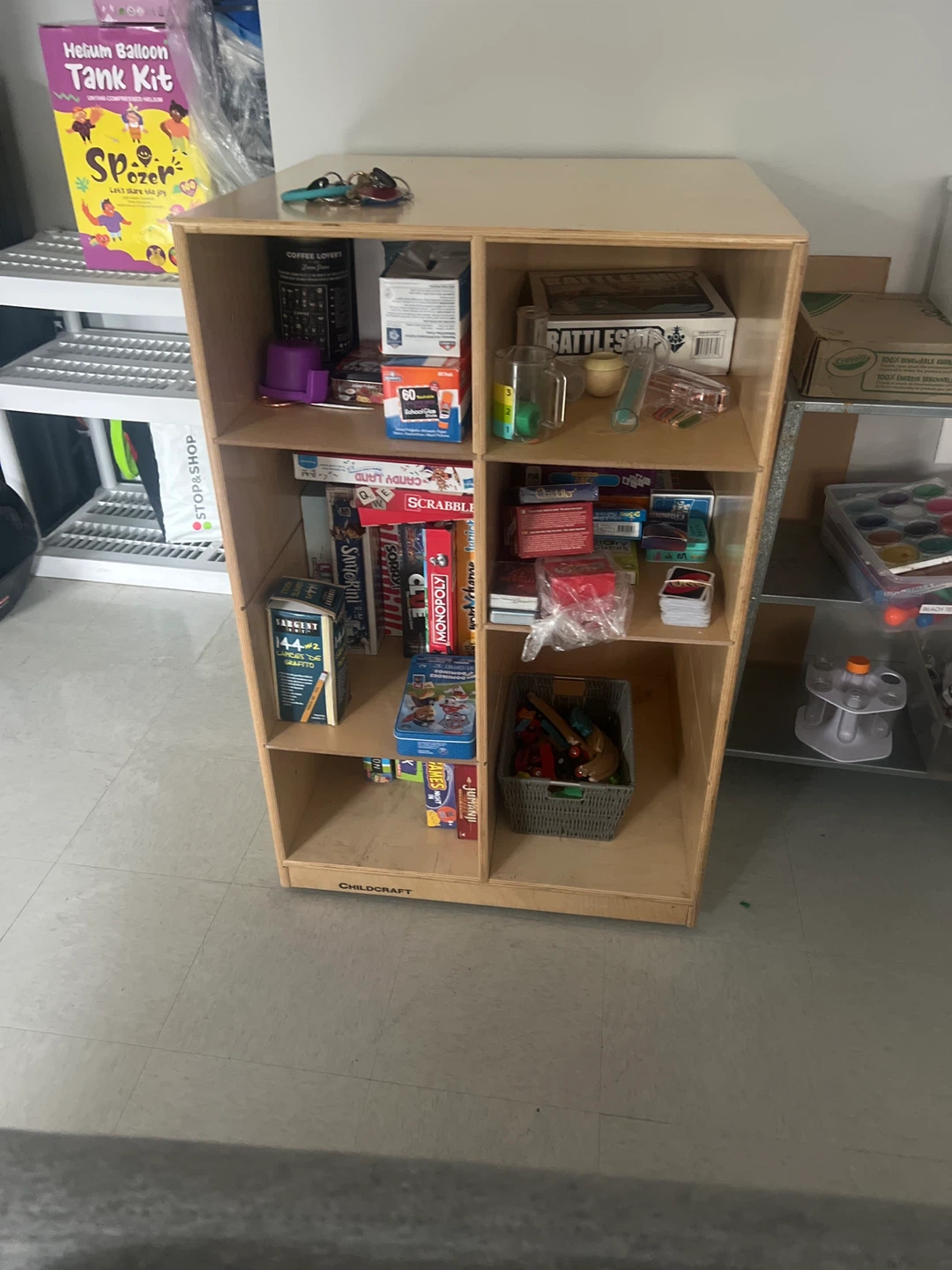 Childcraft Wooden Storage Shelf - photo 2