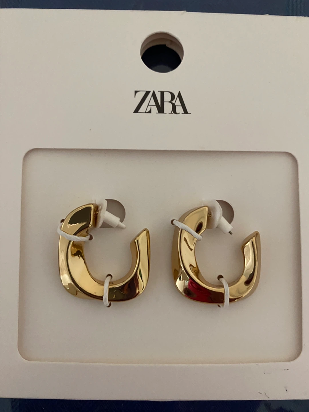 Zara Gold Hoop Earrings