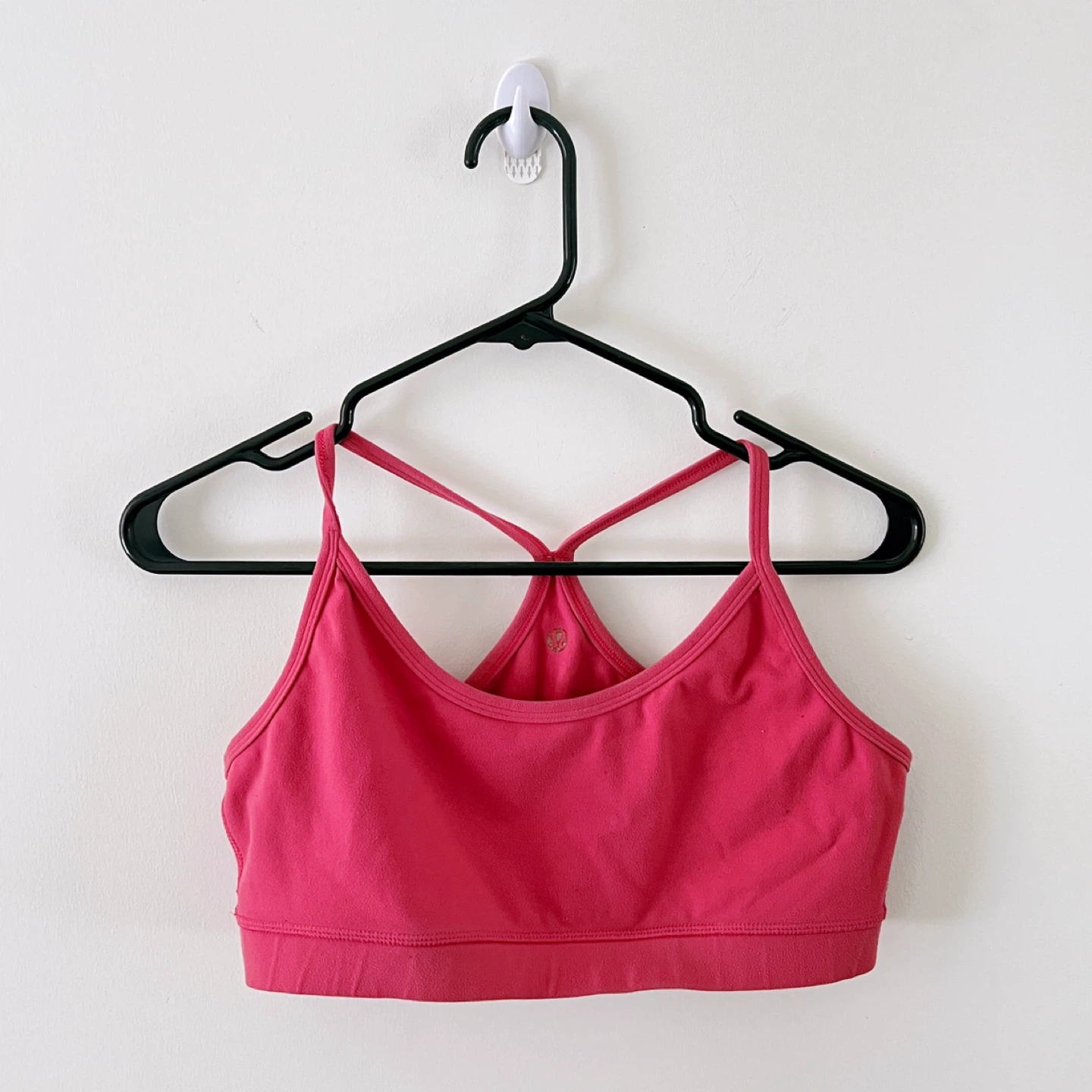 Lululemon Pink Y Back Sports Bra Size 8