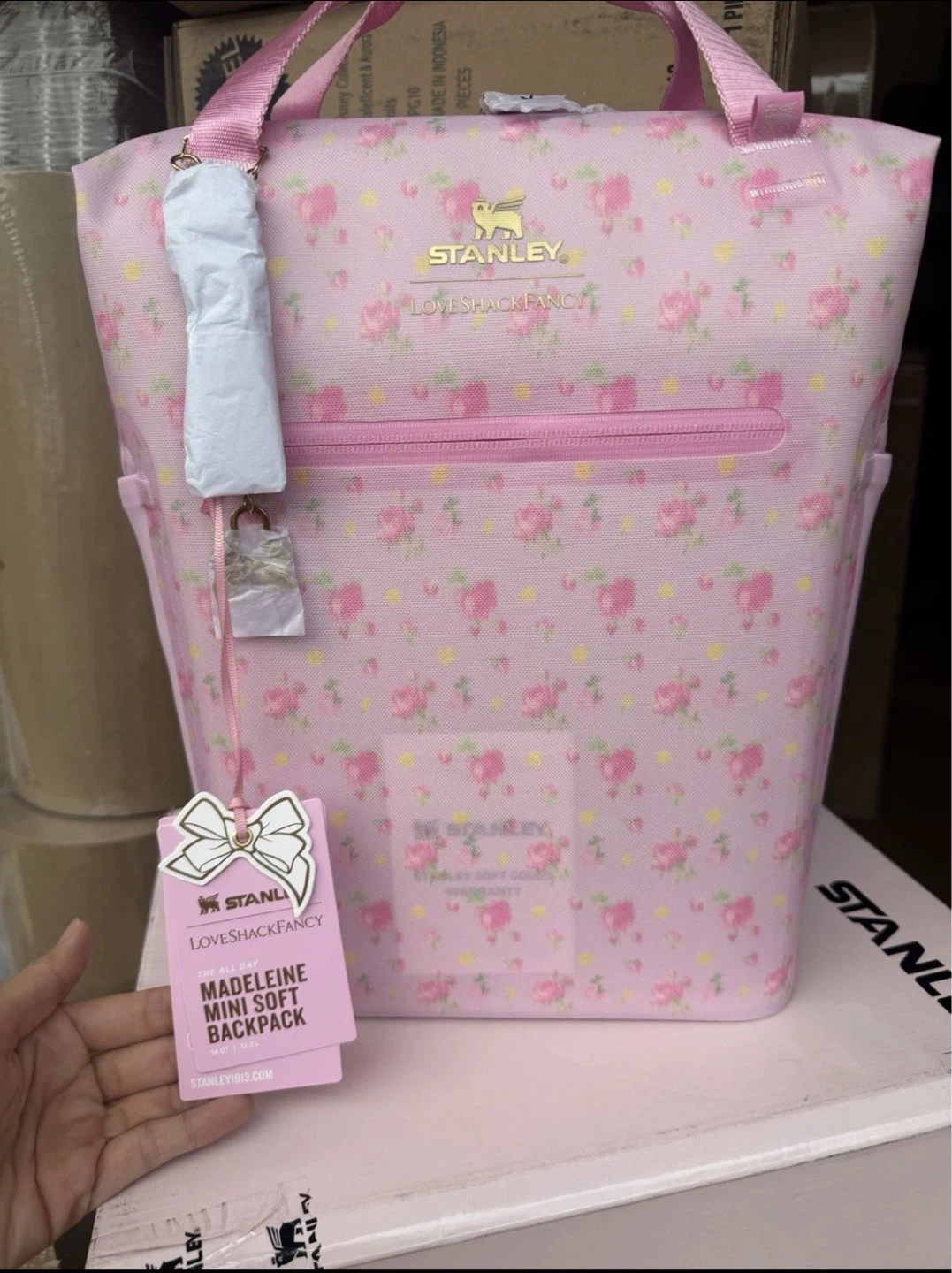 Stanley LoveShackFancy Madeleine Mini Soft Backpack - photo 3