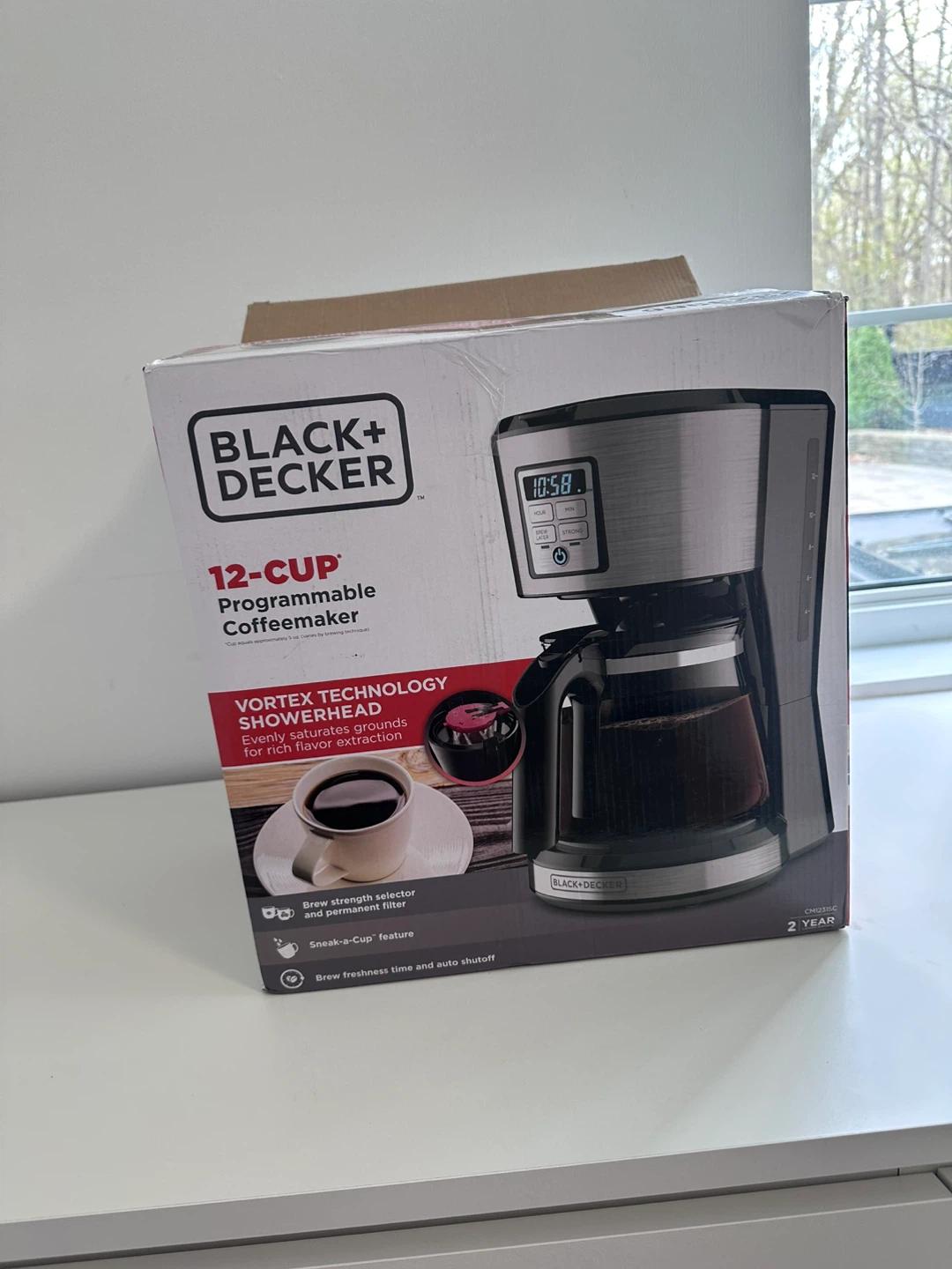 Black+Decker 12-Cup Programmable Coffeemaker
