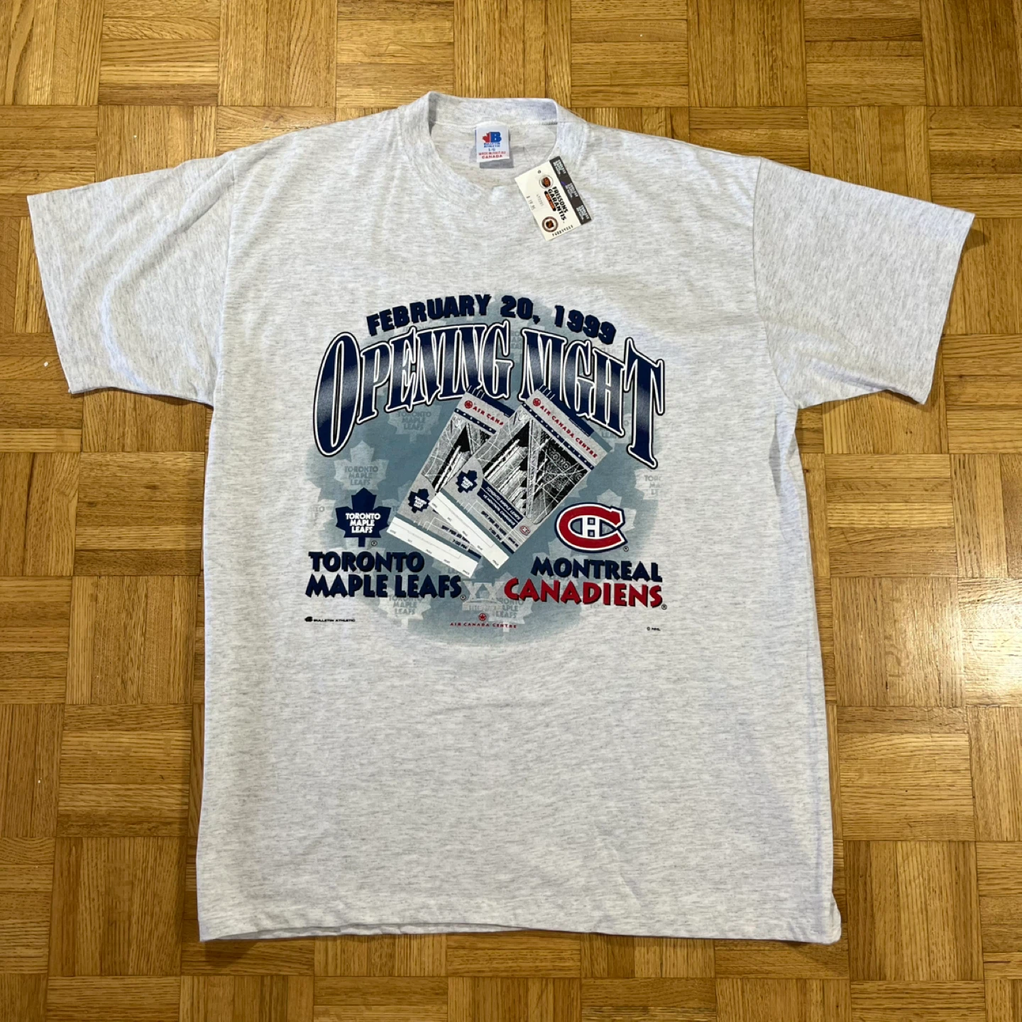 Montreal Canadiens Opening Night T-Shirt - Feb 20, 1999