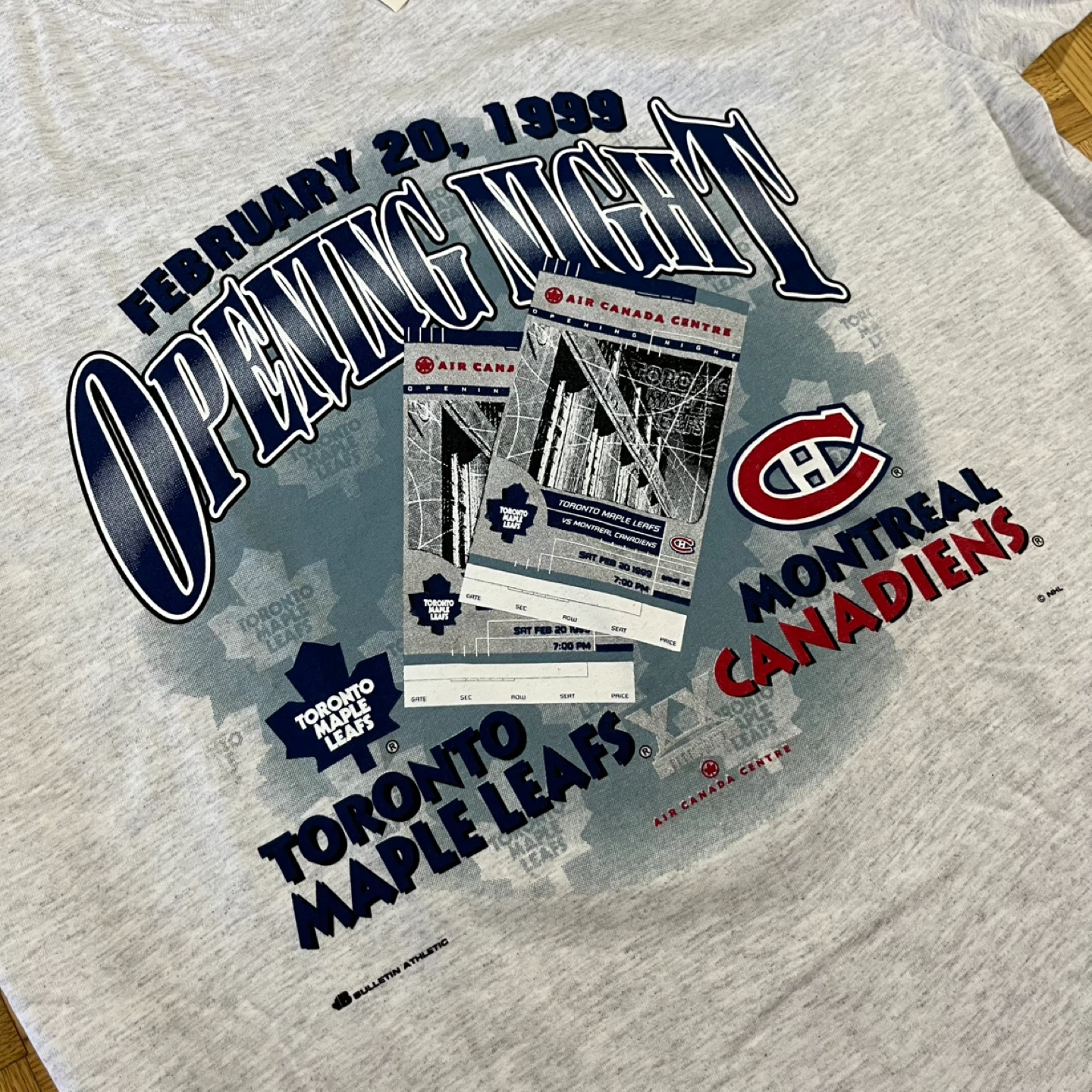 Montreal Canadiens Opening Night T-Shirt - Feb 20, 1999 - photo 4