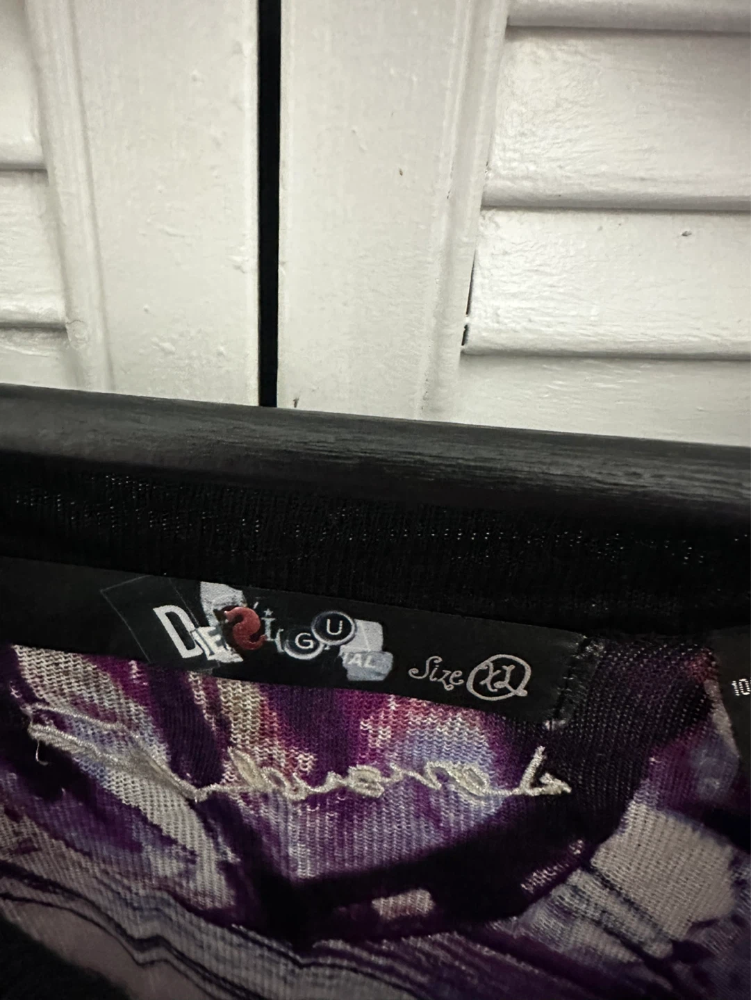 Y2K Desigual Floral Top - photo 3