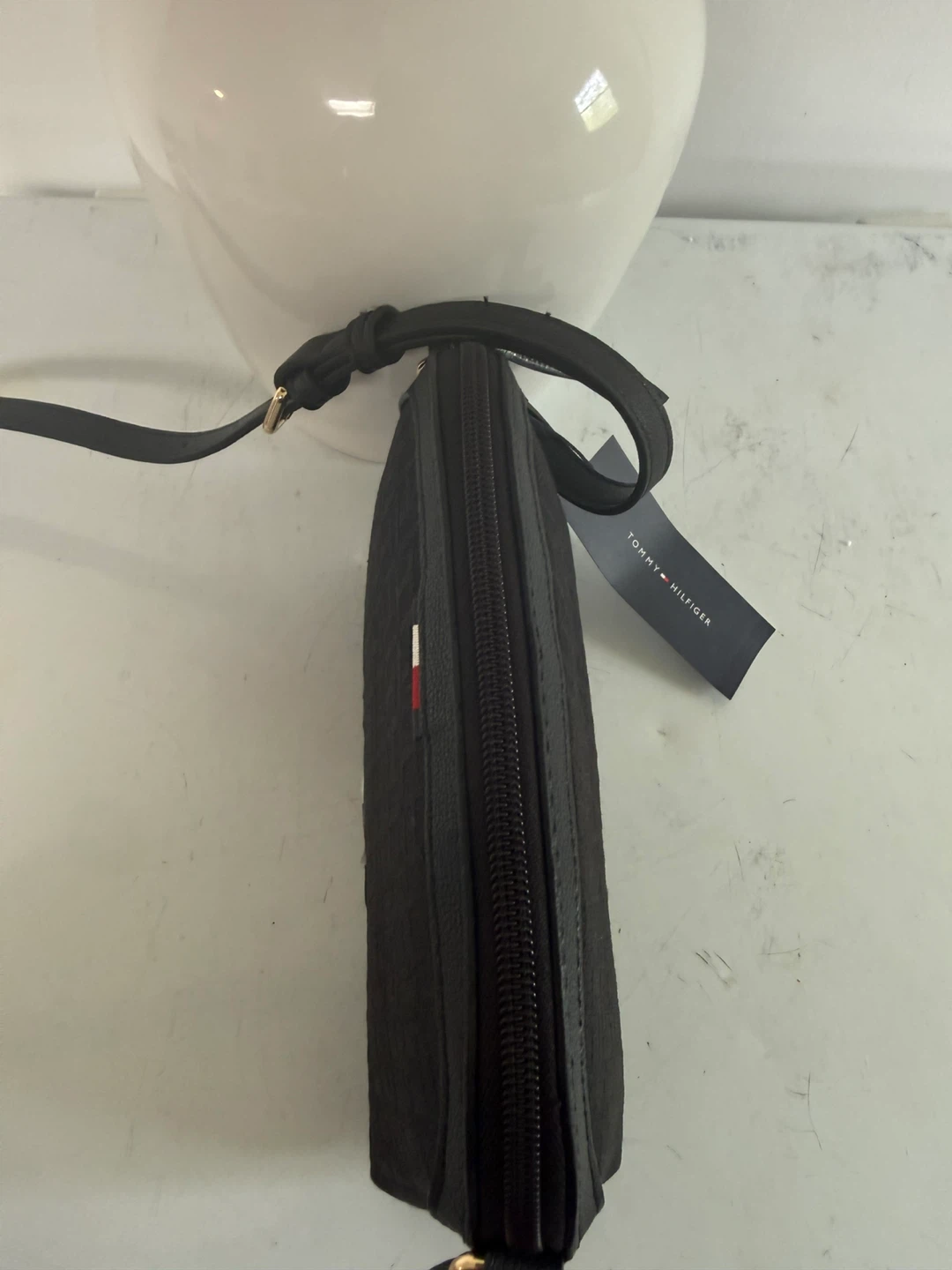 Tommy Hilfiger Black Monogram Crossbody Bag - photo 5