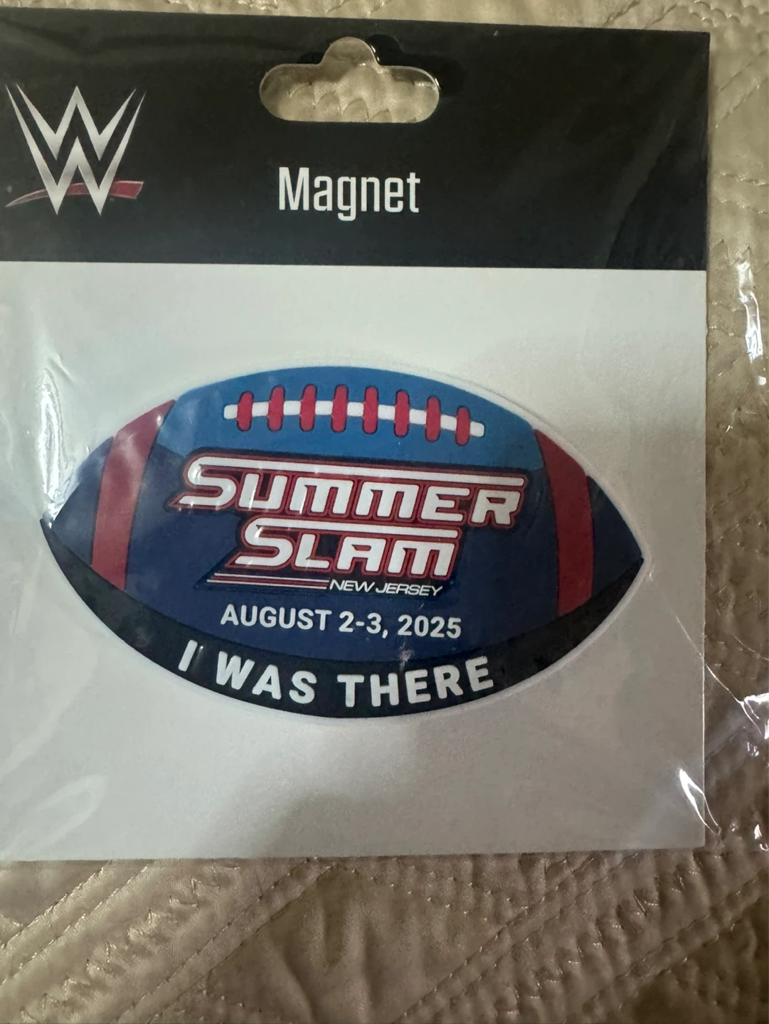 WWE Summerslam 2025 Magnet - photo 3
