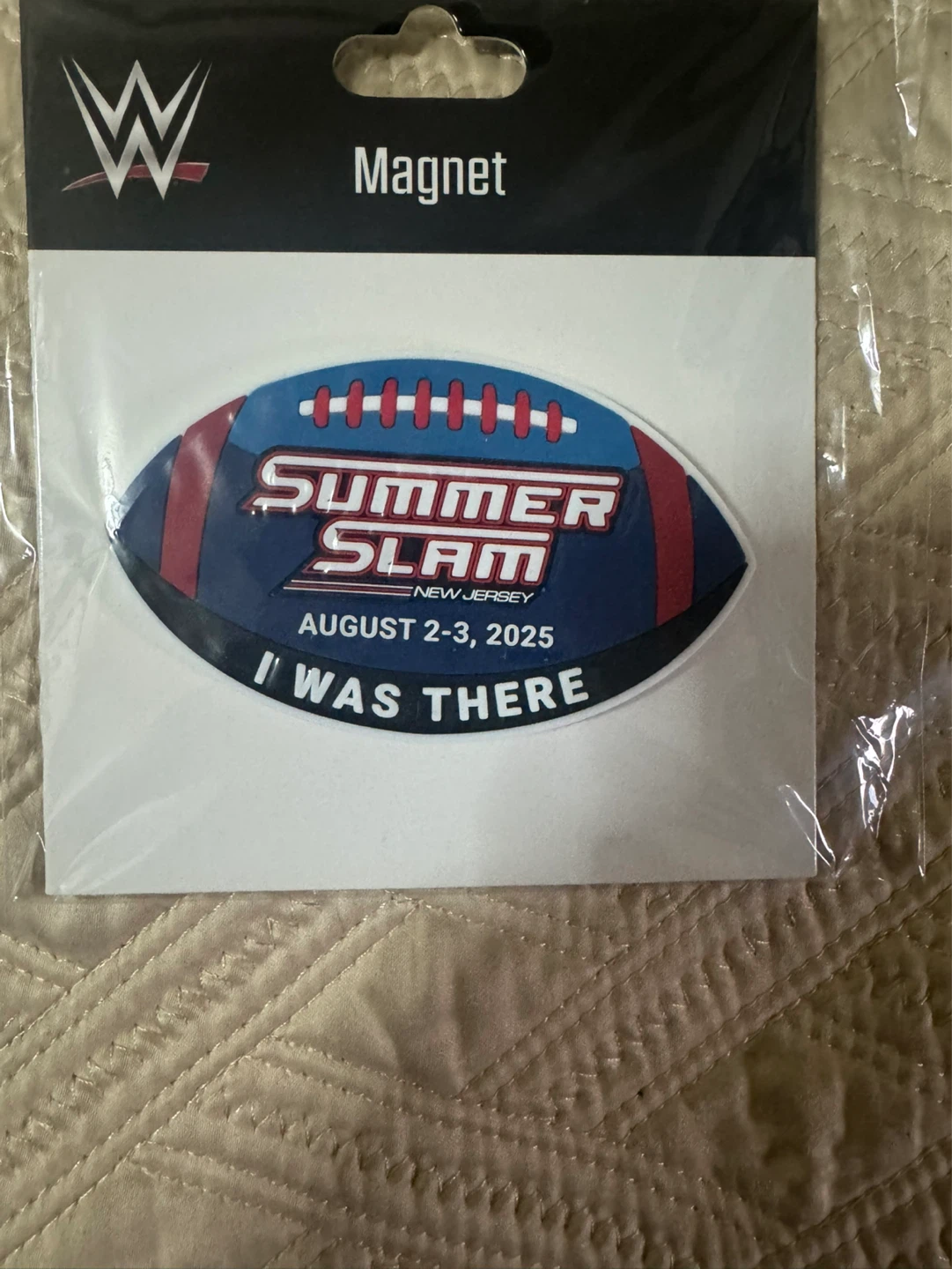 WWE Summerslam 2025 Magnet - photo 2