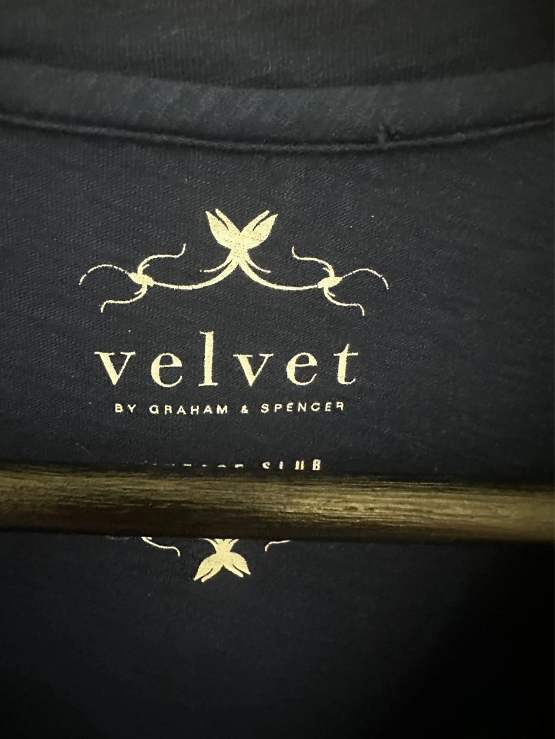 Velvet by Graham & Spencer Navy Blue T-Shirt Dress - photo 3