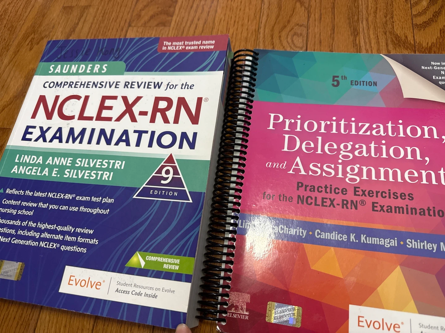 NCLEX-RN prep book bundle