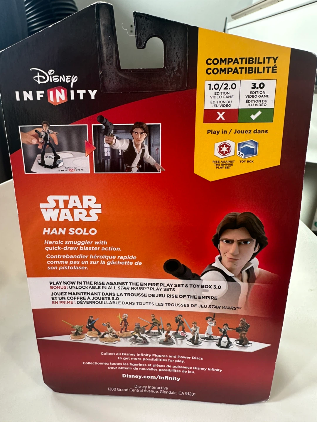 Disney Infinity Star Wars Han Solo 3.0 Figure - photo 2