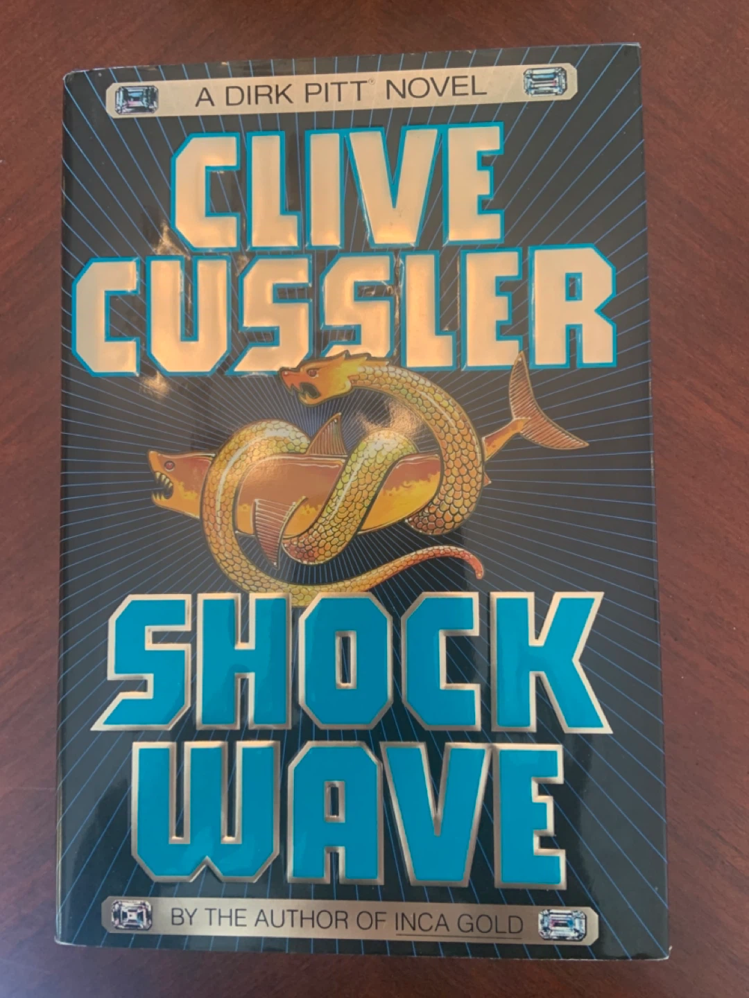 Clive Cussler Shock Wave Novel