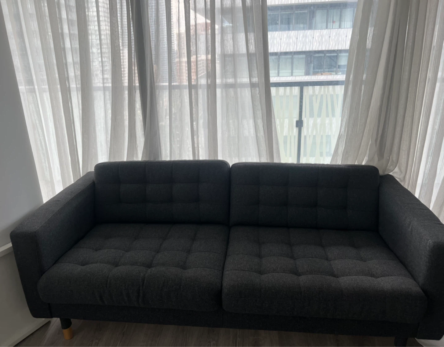 Dark Grey Sofa - photo 2