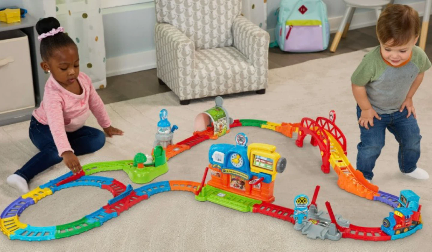 VTech My First Fast Tracks Train Set - photo 2